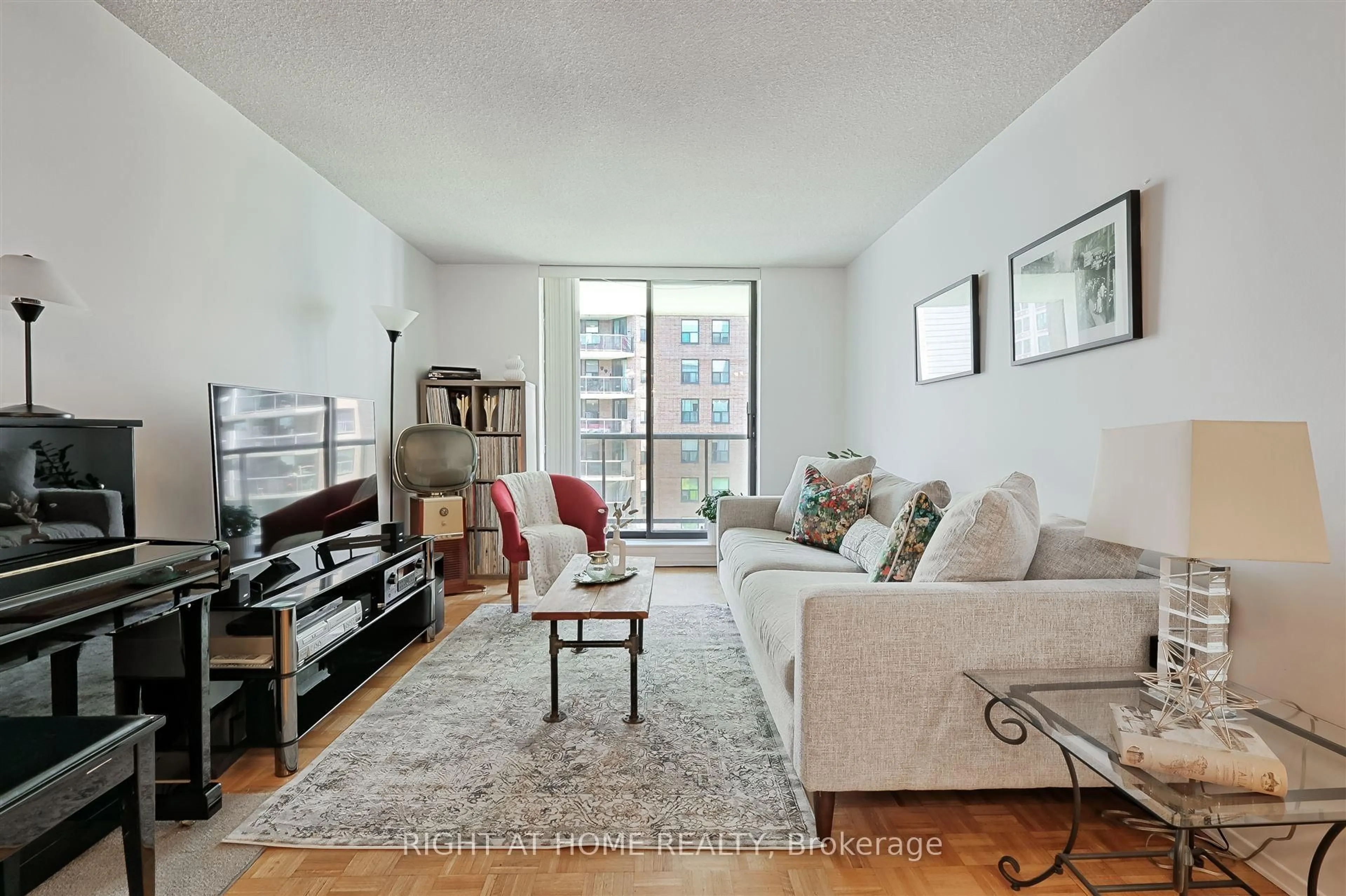 Living room with furniture, unknown for 250 Jarvis St #804, Toronto Ontario M5B 2L2