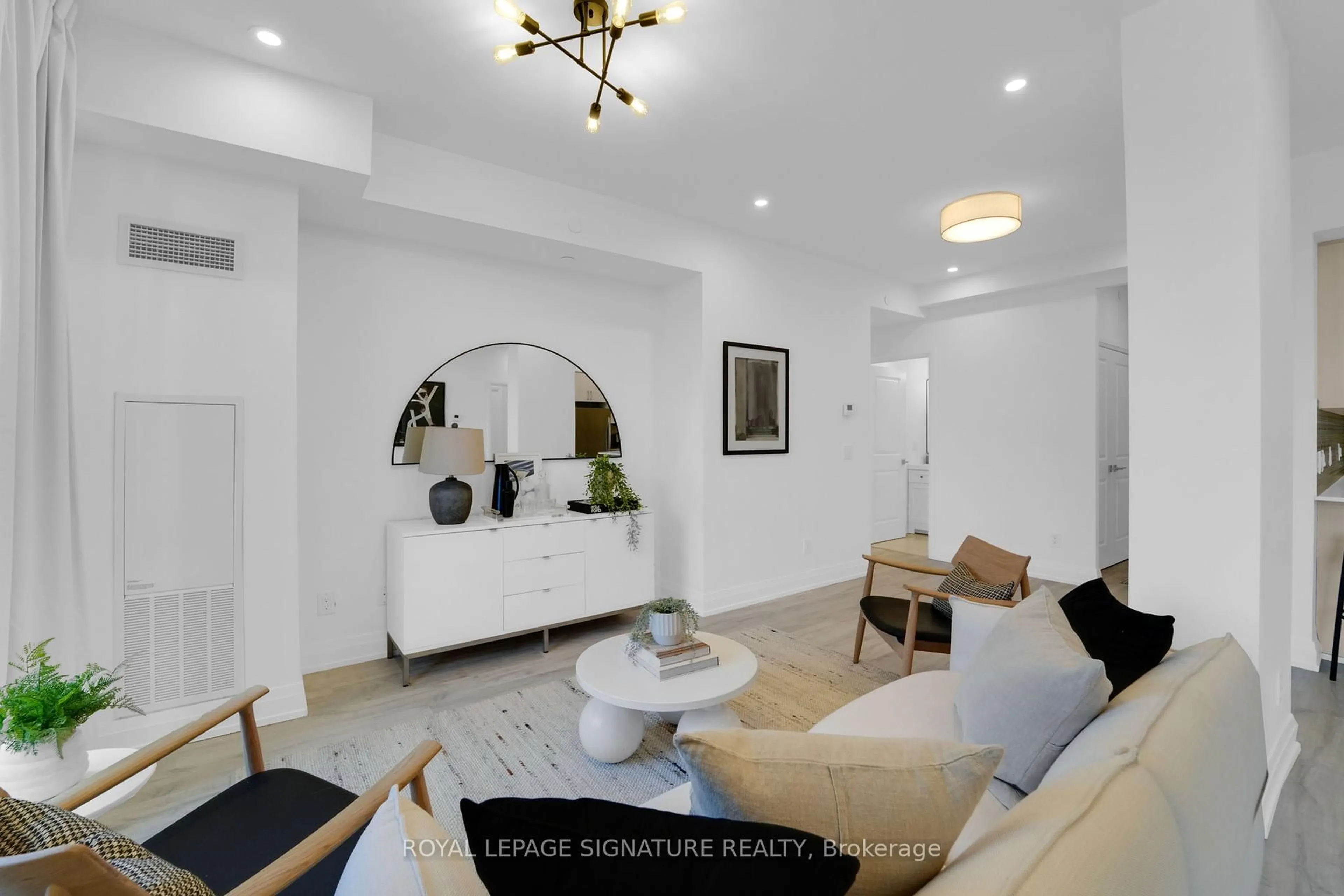 Living room with furniture, unknown for 591 Sheppard Ave #910, Toronto Ontario M2K 1B4