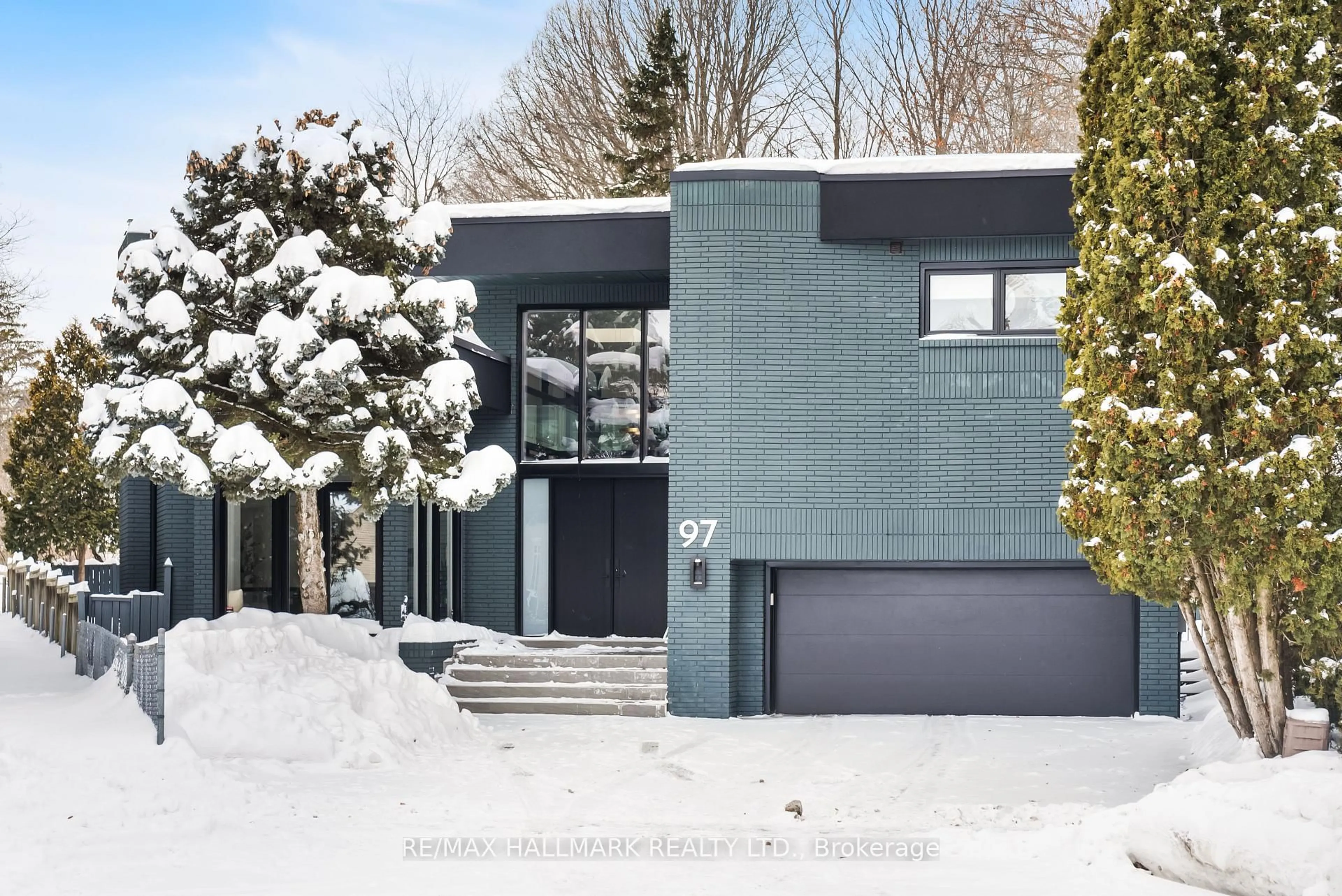 Home with brick exterior material, street for 97 Clarinda Dr, Toronto Ontario M2K 2V2