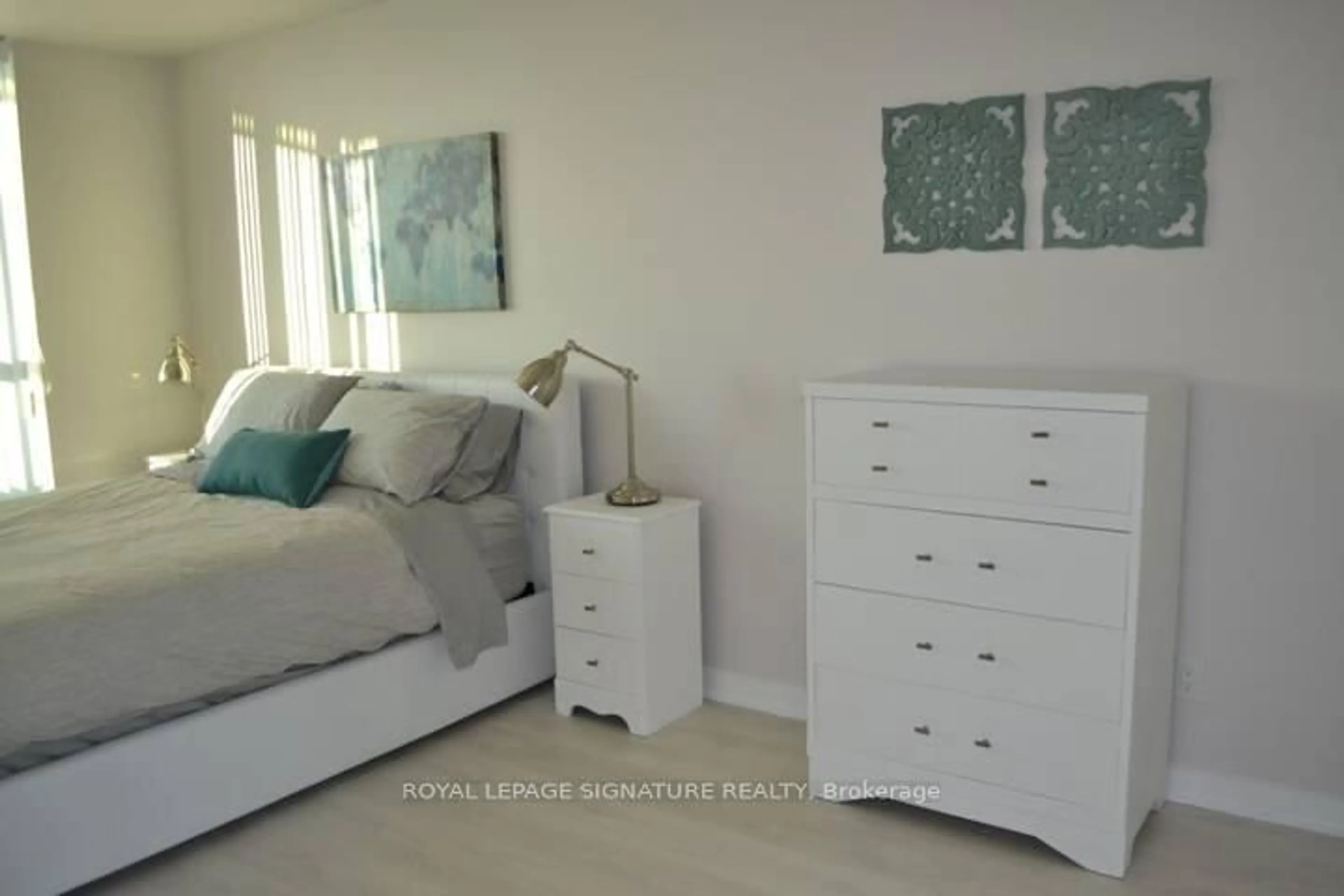 Bedroom with bed, unknown for 150 East Liberty St #2912, Toronto Ontario M6K 3R5