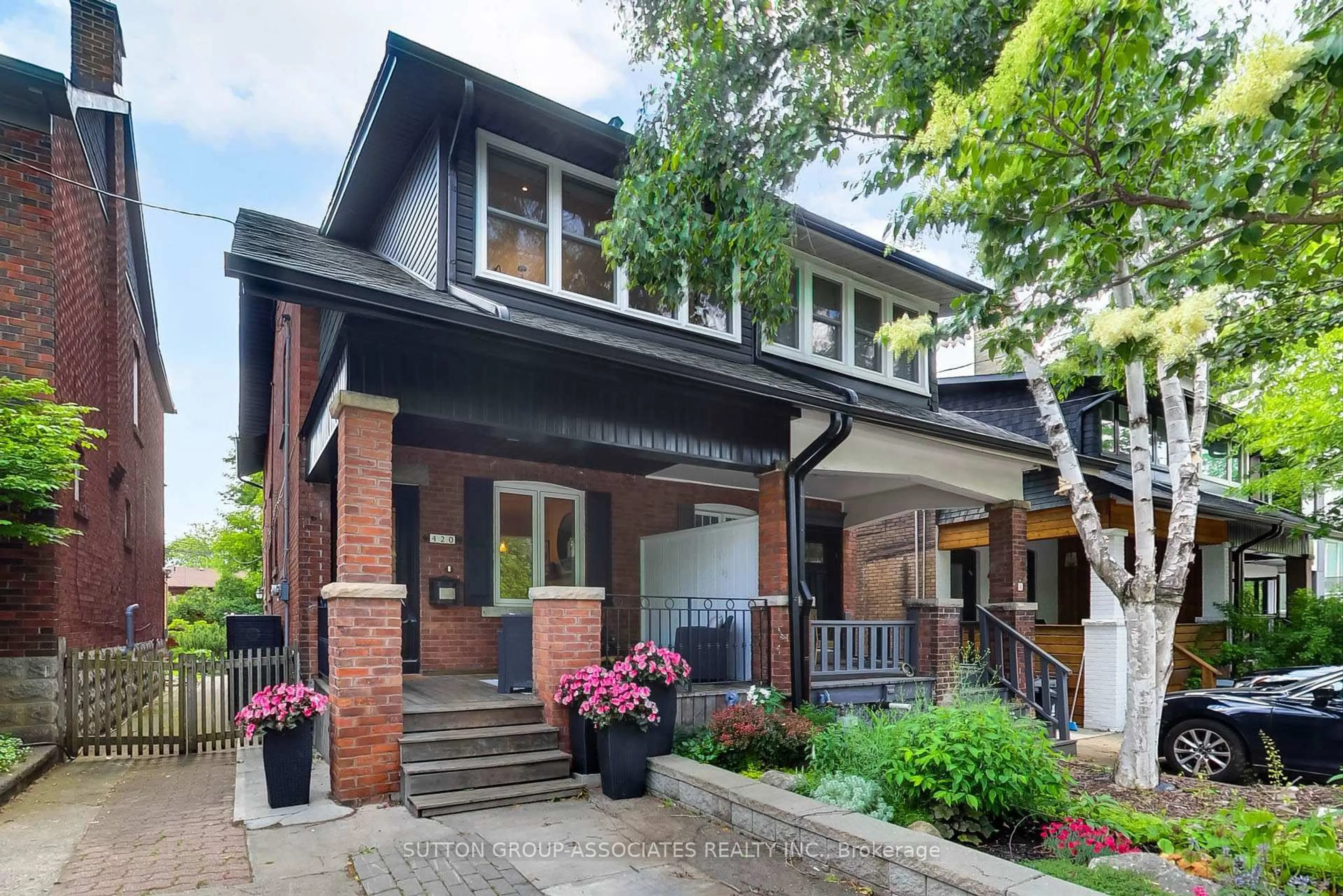 Home with brick exterior material, street for 420 Rushton Rd, Toronto Ontario M6C 2Y3