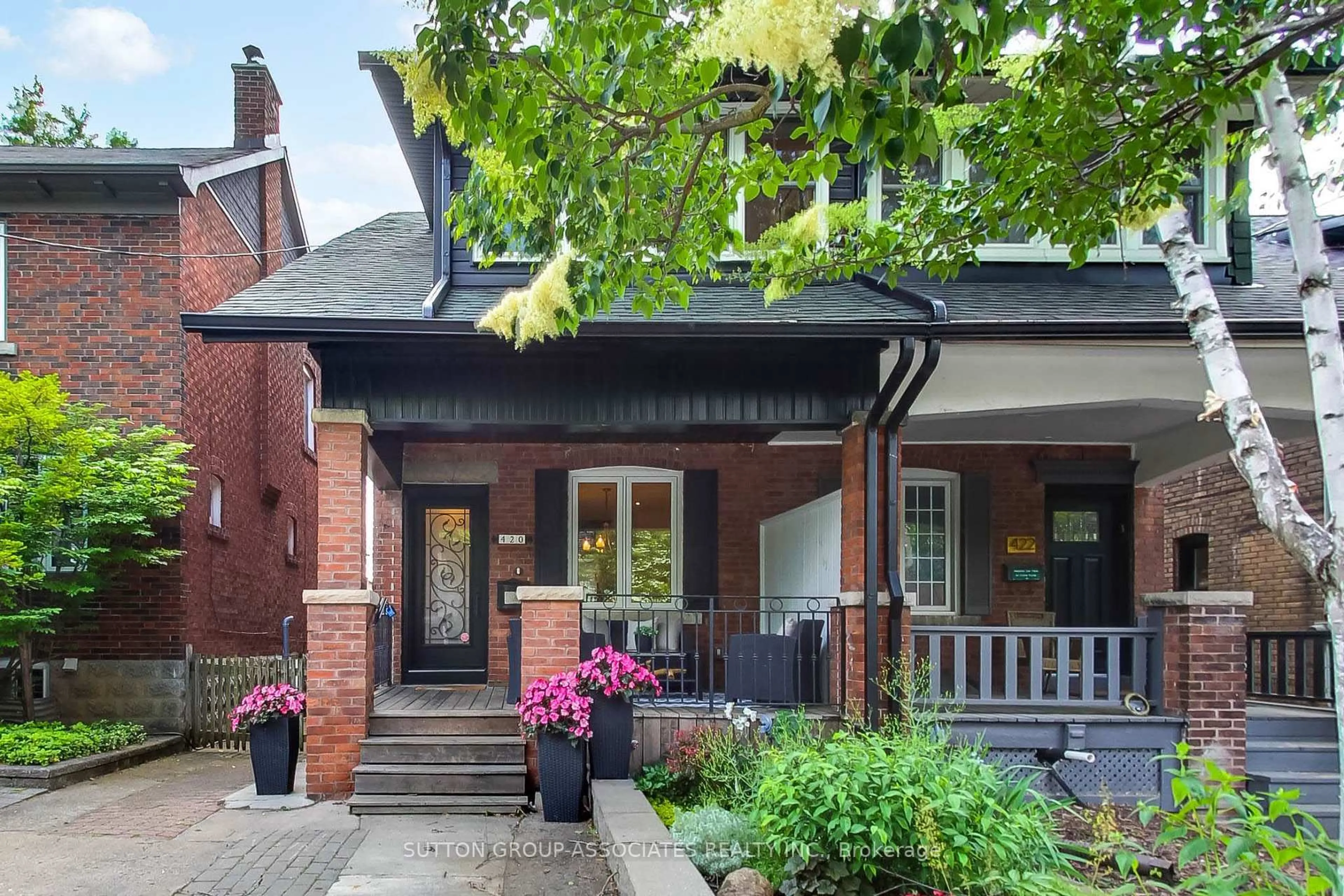Home with brick exterior material, street for 420 Rushton Rd, Toronto Ontario M6C 2Y3
