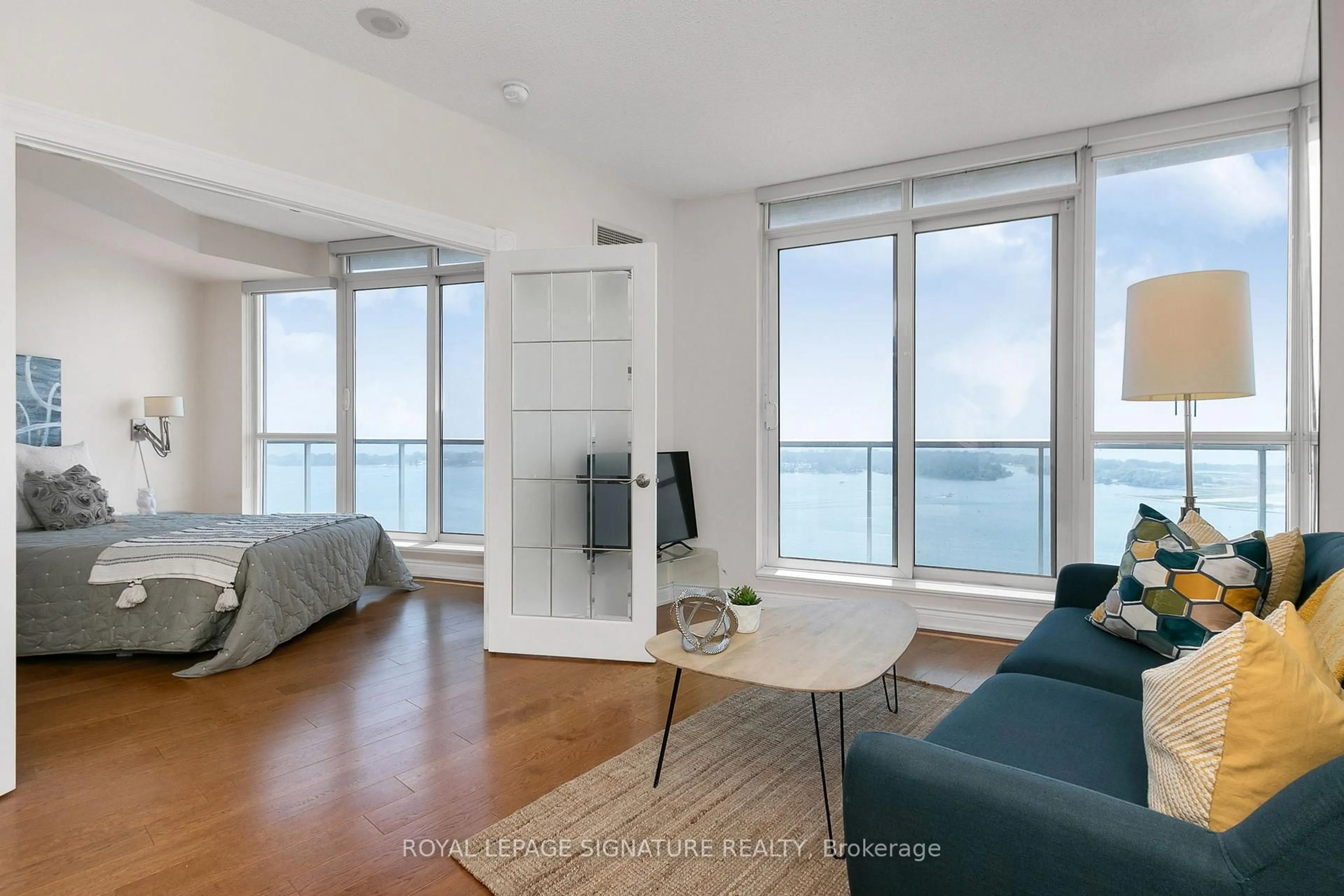 Living room with furniture, unknown for 208 Queens Quay #3107, Toronto Ontario M5J 2Y5