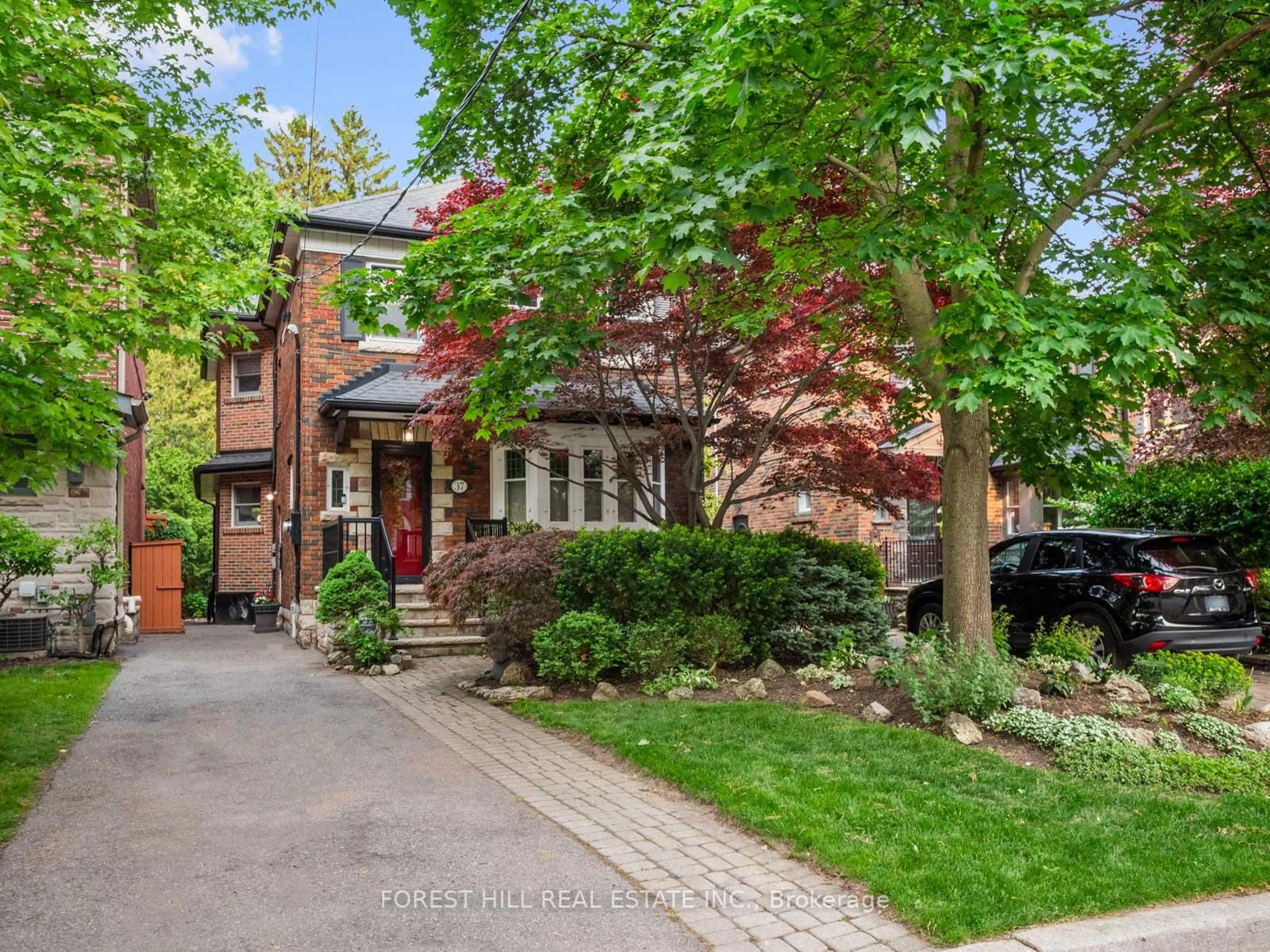 Home with brick exterior material, street for 37 Heather Rd, Toronto Ontario M4G 3G2