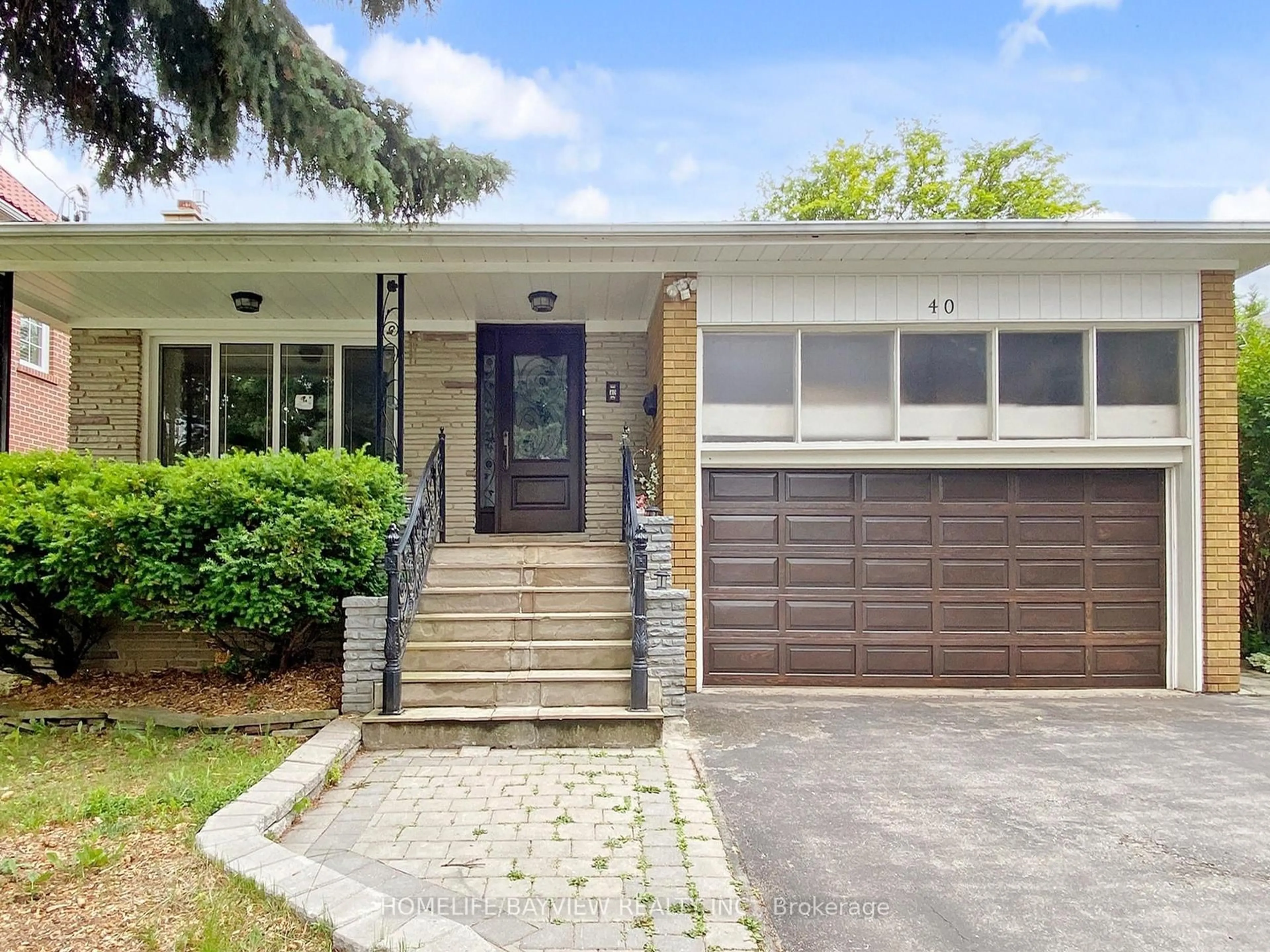 Home with brick exterior material, street for 40 Tollerton Ave, Toronto Ontario M2K 2H3