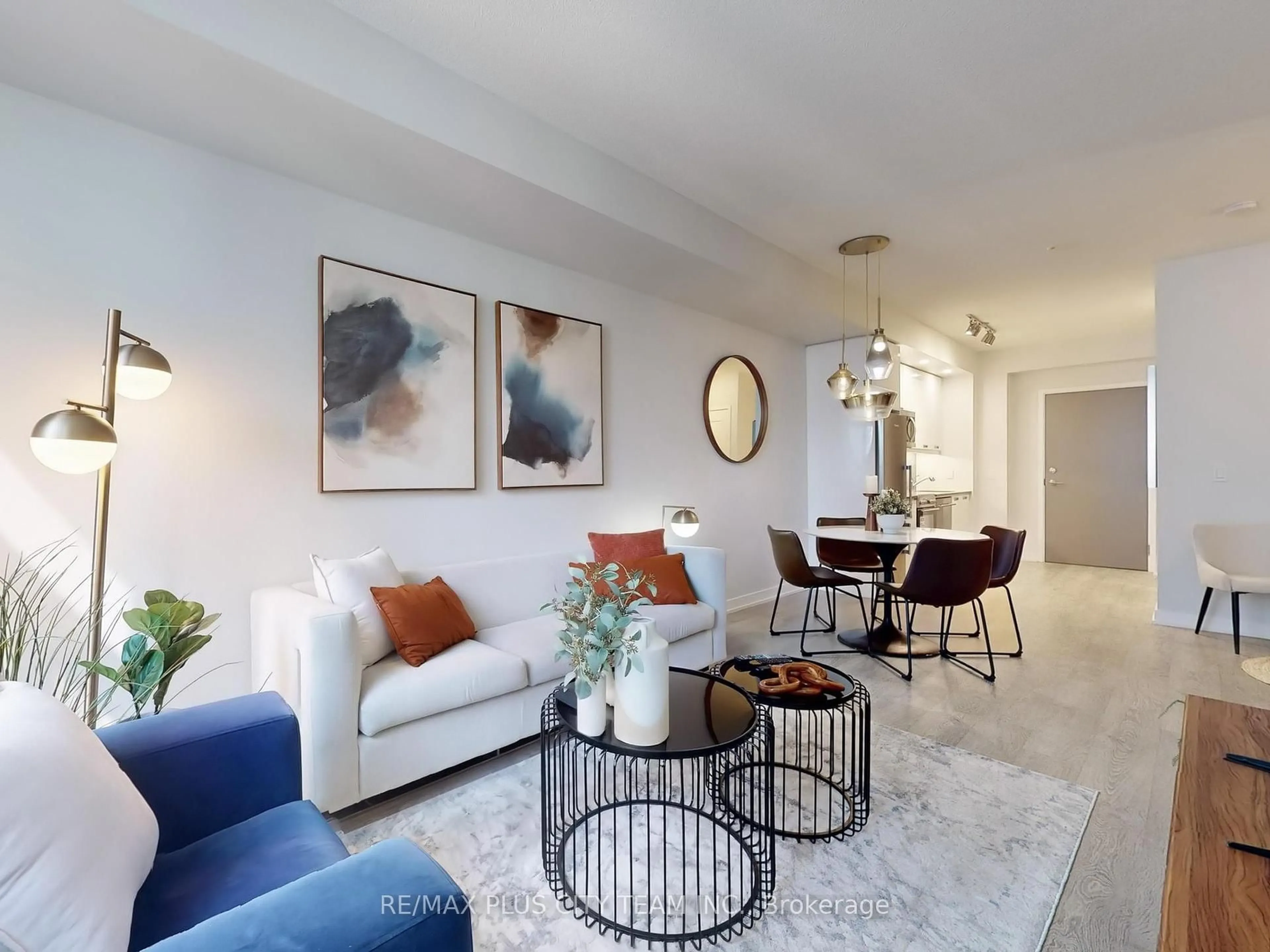 Living room with furniture, unknown for 99 John St #2405, Toronto Ontario M5V 0S6