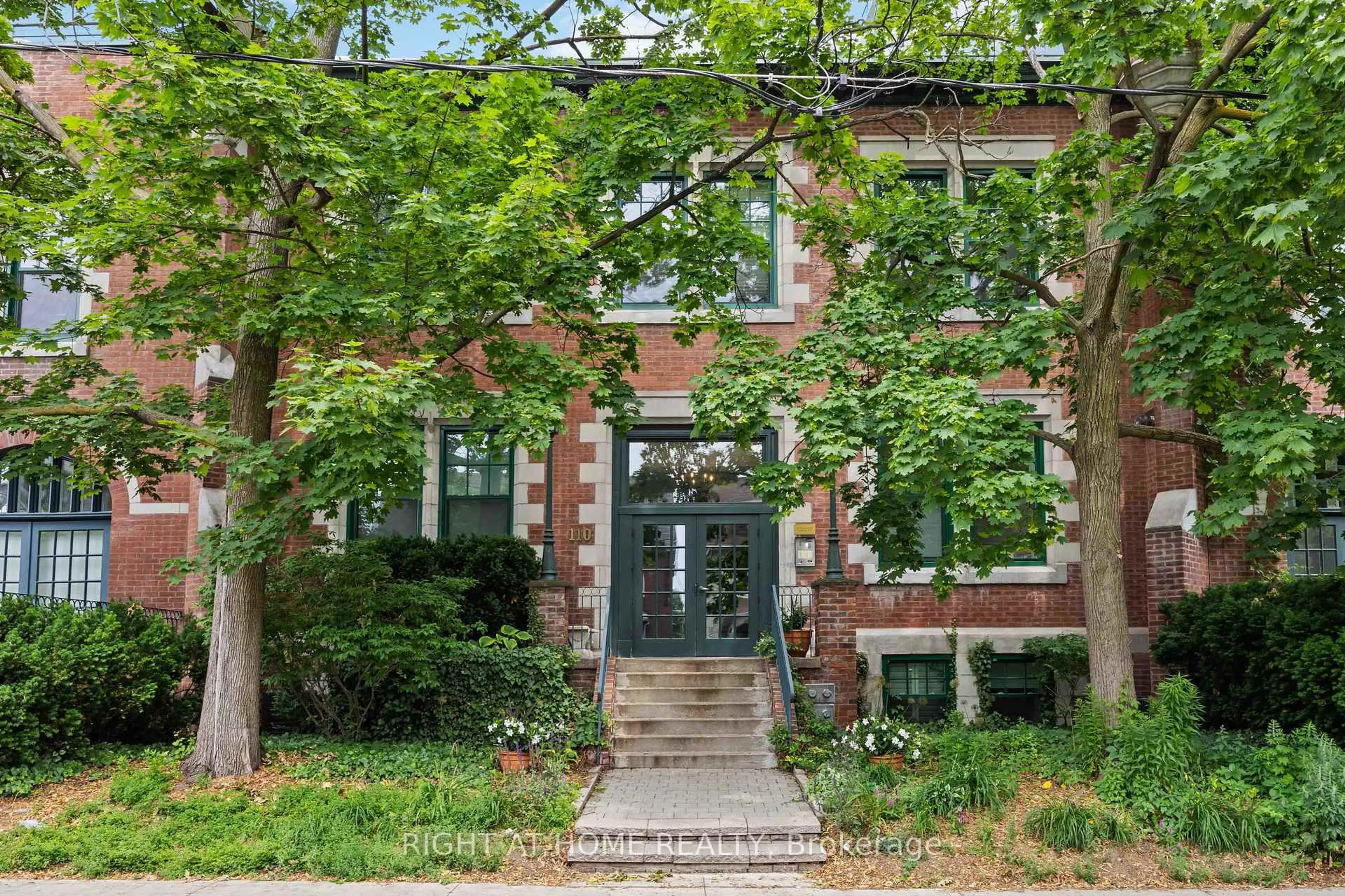 Home with brick exterior material, street for 110 Hepbourne St #202, Toronto Ontario M6H 1K5