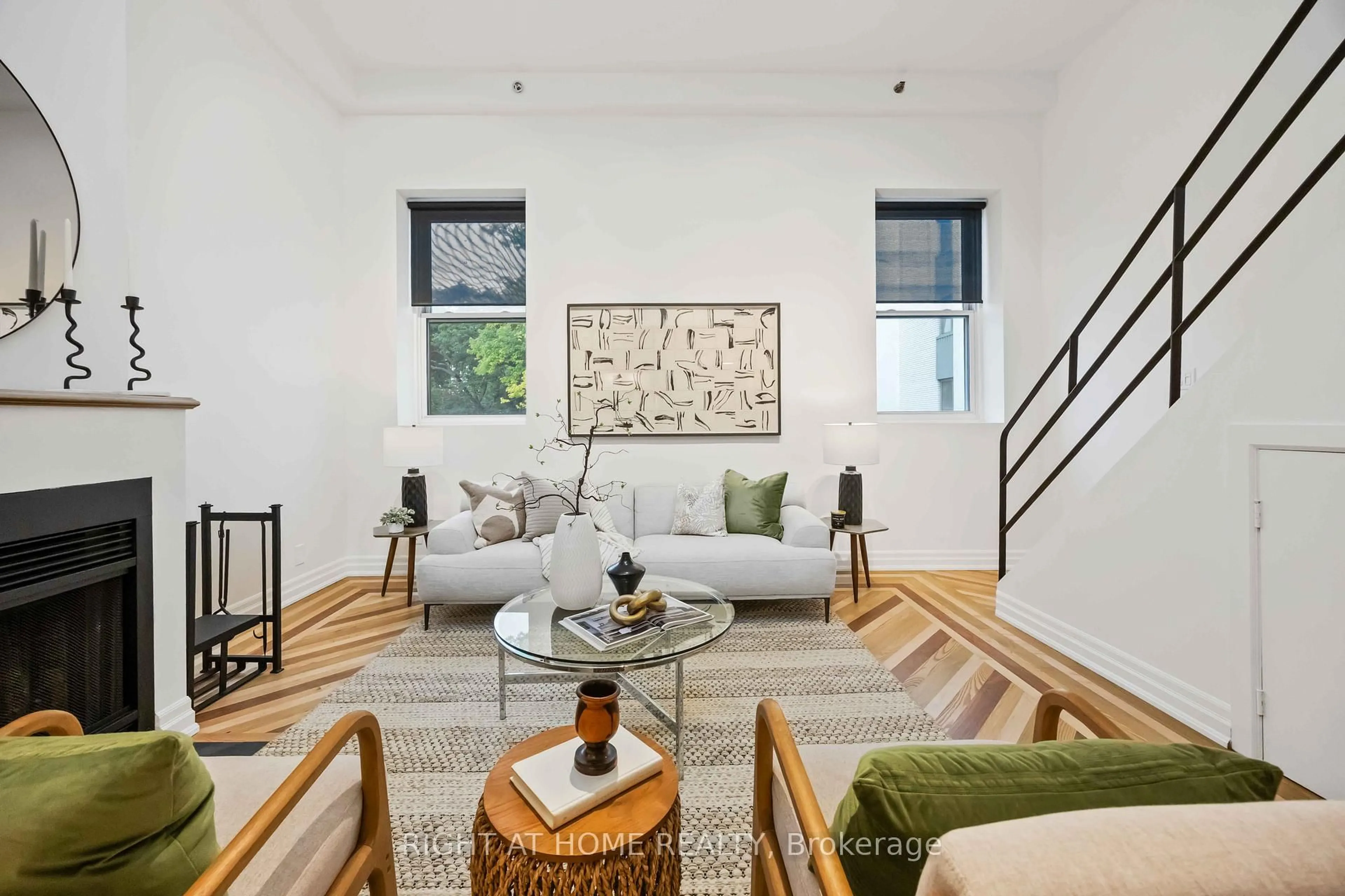 Living room with furniture, unknown for 110 Hepbourne St #202, Toronto Ontario M6H 1K5