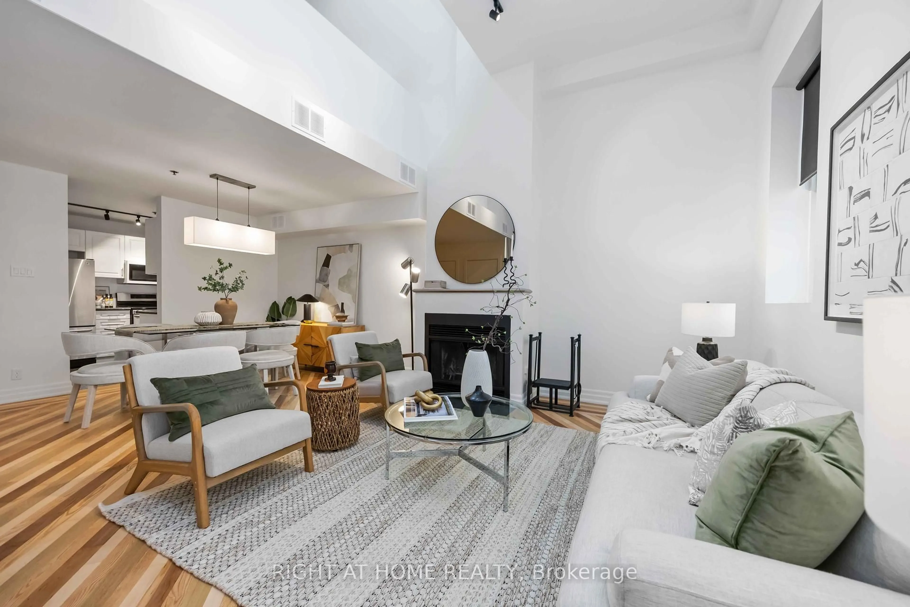 Living room with furniture, unknown for 110 Hepbourne St #202, Toronto Ontario M6H 1K5