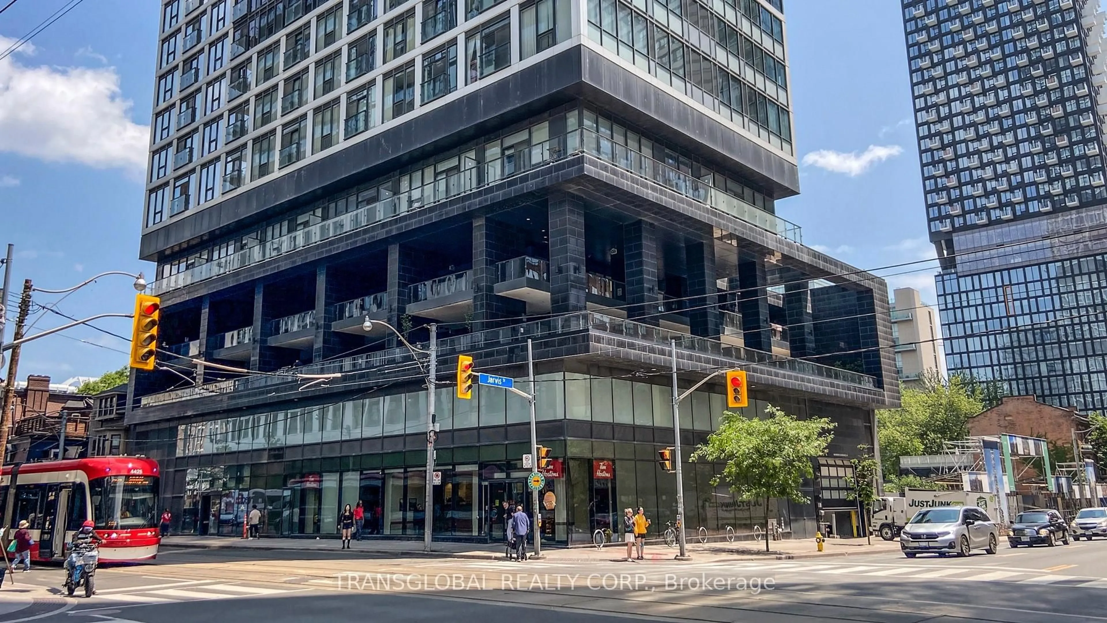 Indoor foyer for 181 Dundas St #3801, Toronto Ontario M5A 0N5