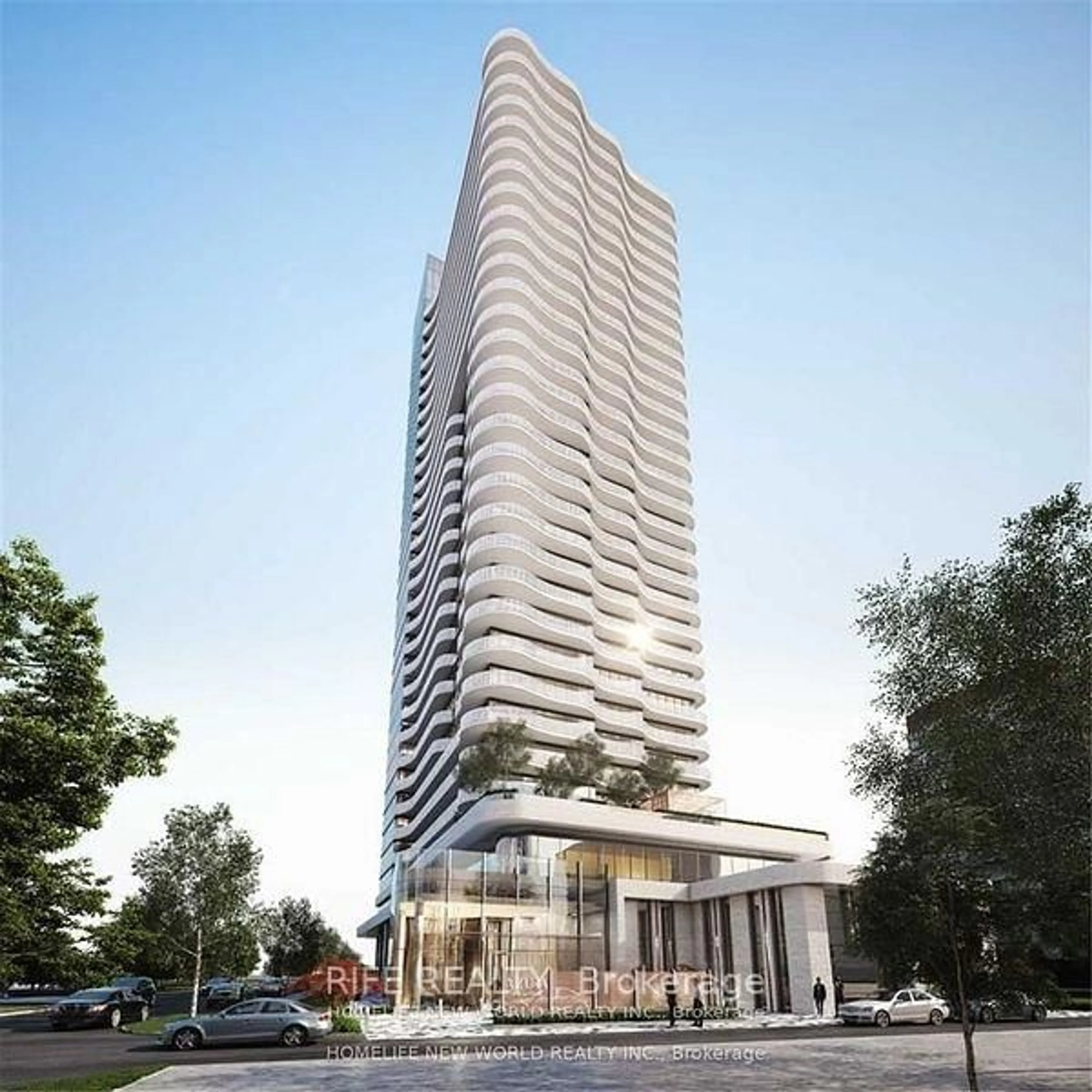 Indoor foyer for 15 Holmes Ave #1504, Toronto Ontario M2N 0L4