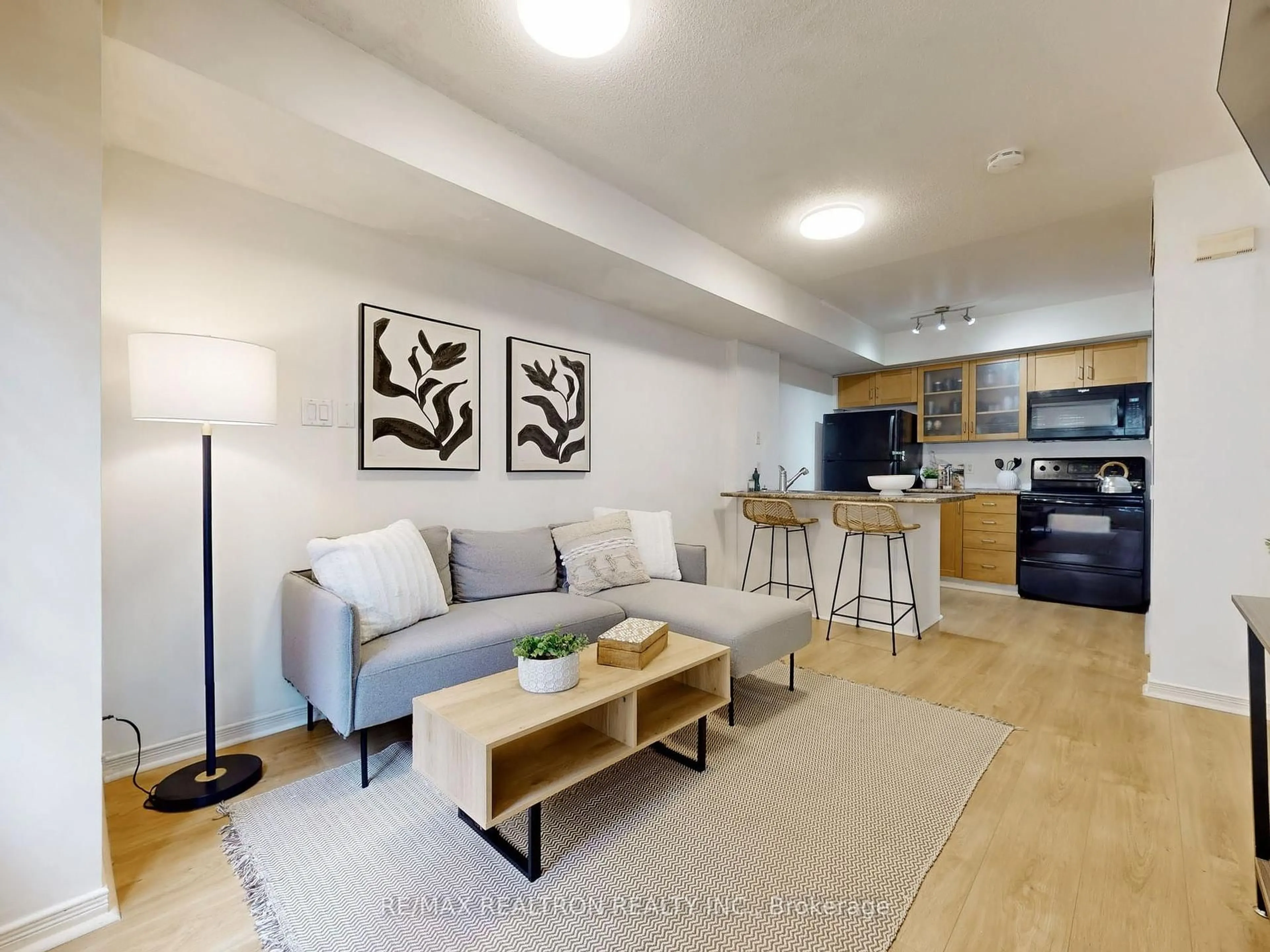 Living room with furniture, unknown for 46 Western Battery Rd #826, Toronto Ontario M6K 3P1