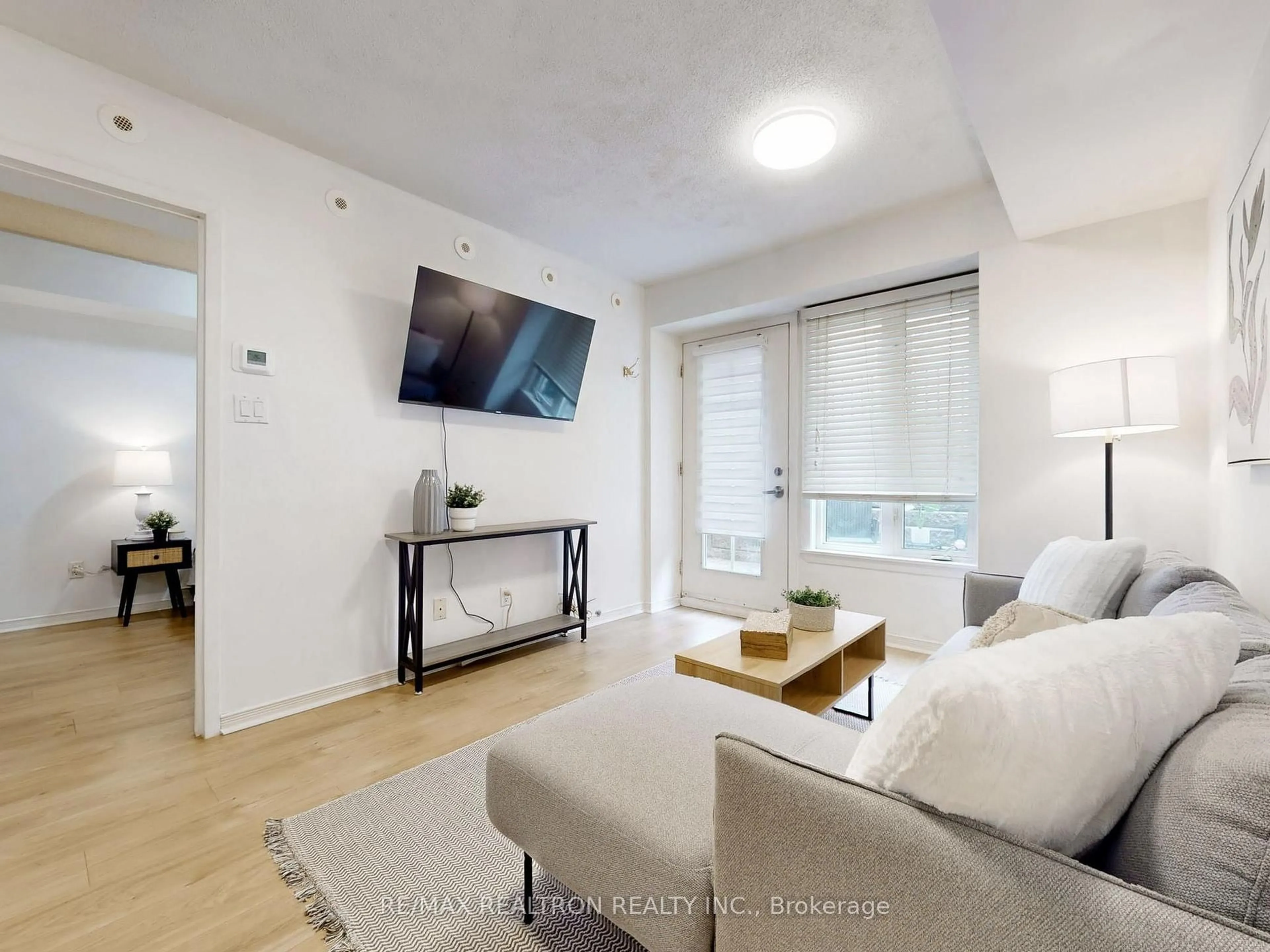 Living room with furniture, unknown for 46 Western Battery Rd #826, Toronto Ontario M6K 3P1