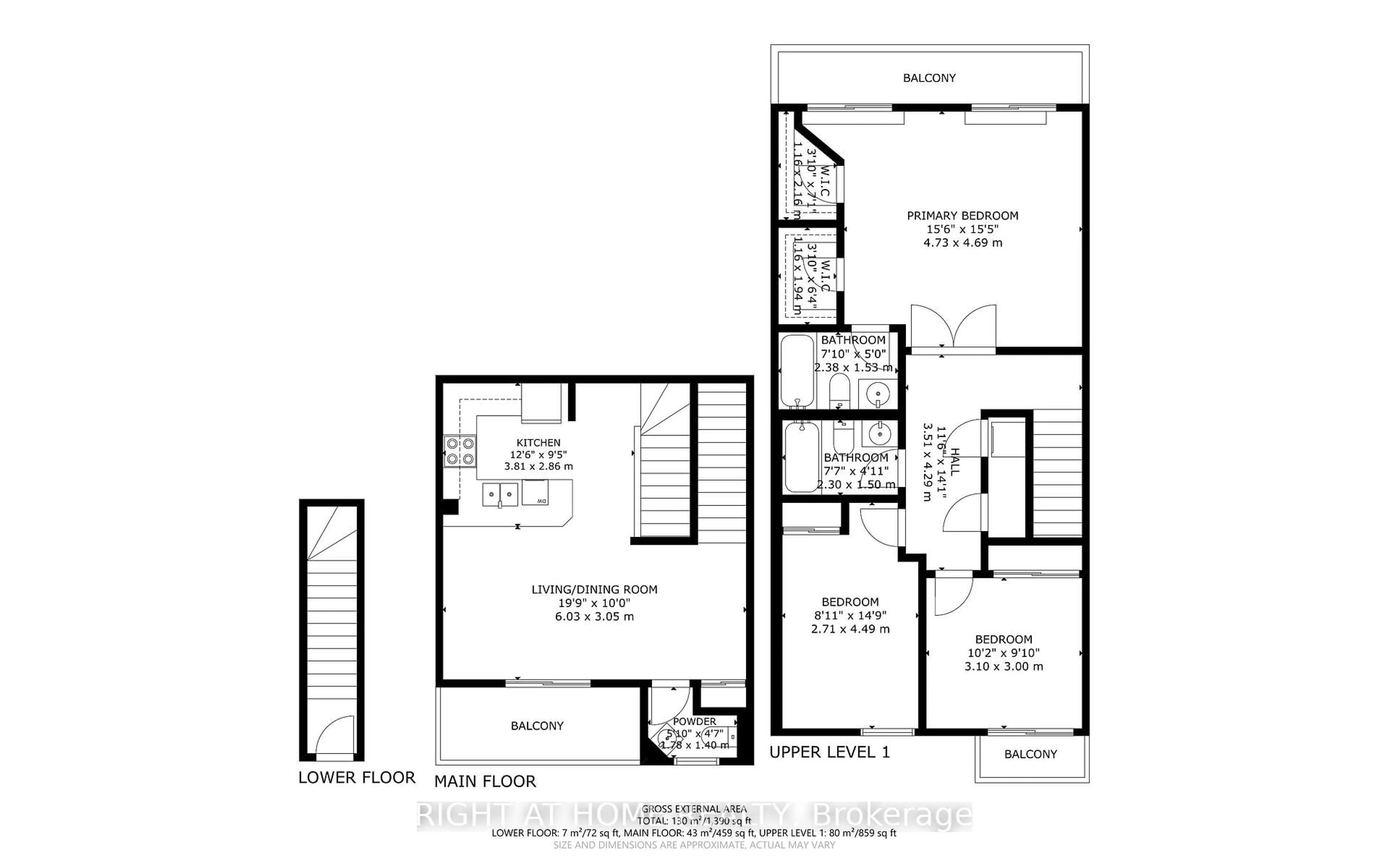 Floor plan for 205 Wellesley St #205, Toronto Ontario M4X 1G1