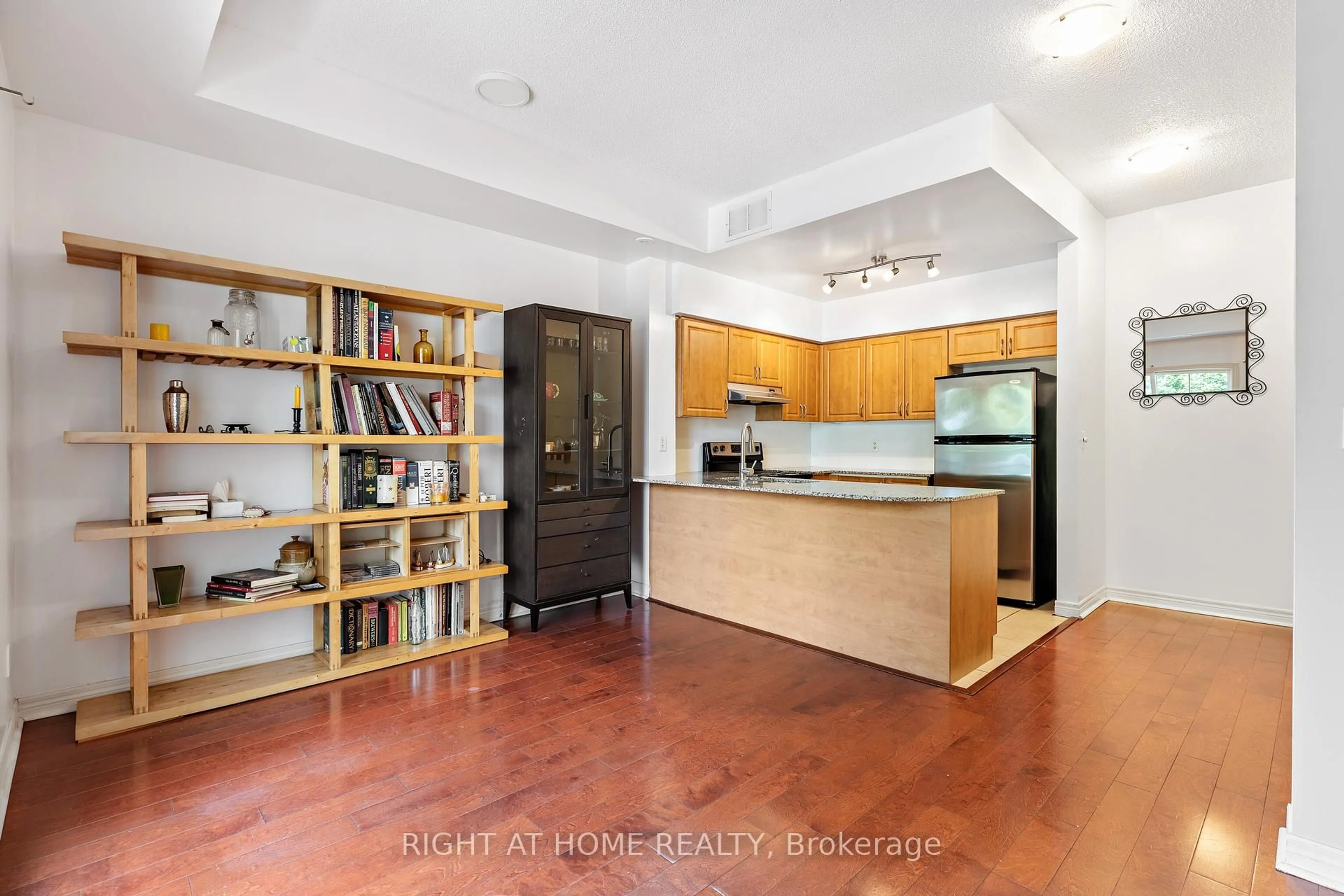 Open concept kitchen, ceramic/tile floor for 205 Wellesley St #205, Toronto Ontario M4X 1G1