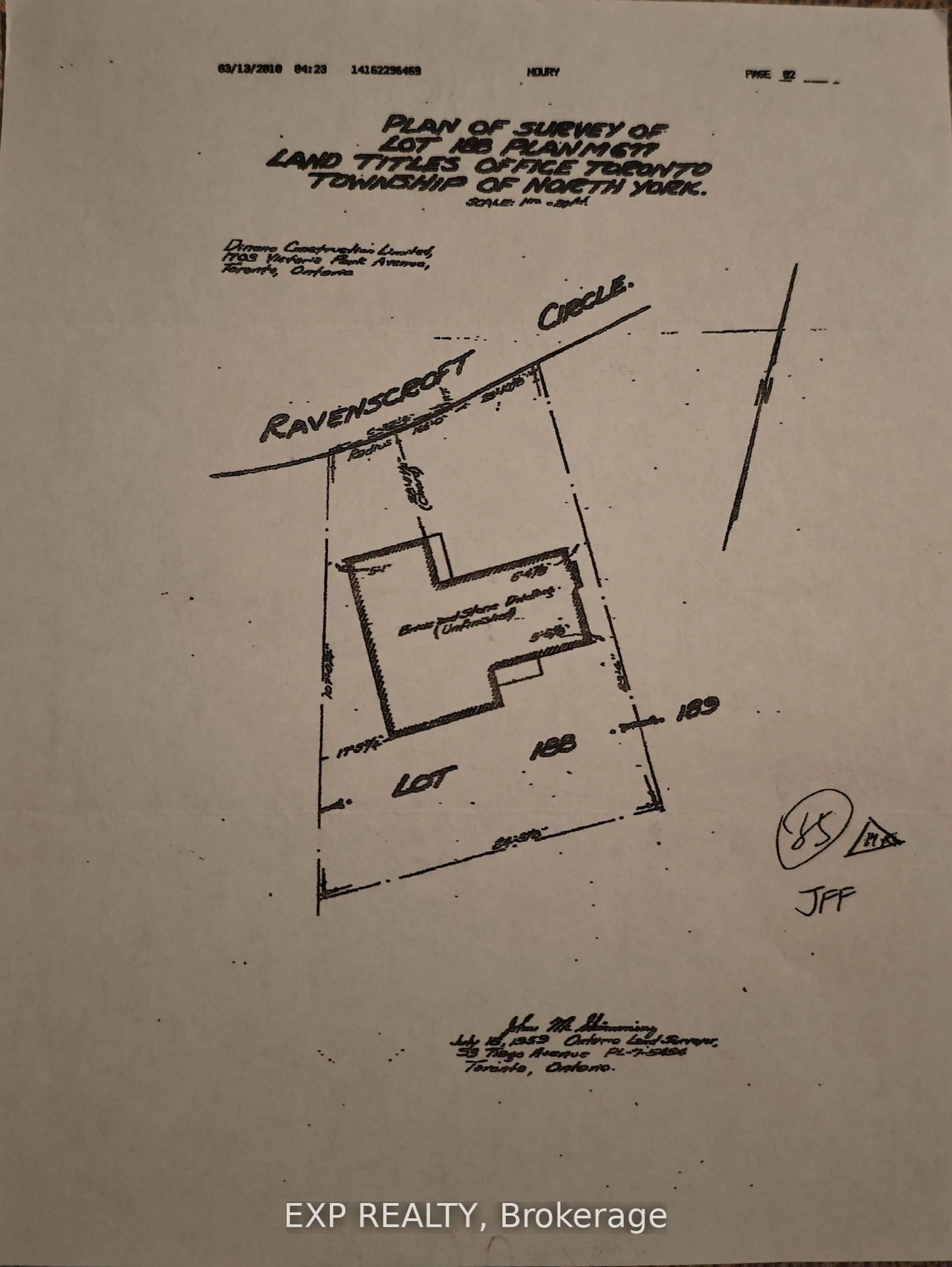 Floor plan for 17 Ravenscroft Circ, Toronto Ontario M2K 1X1