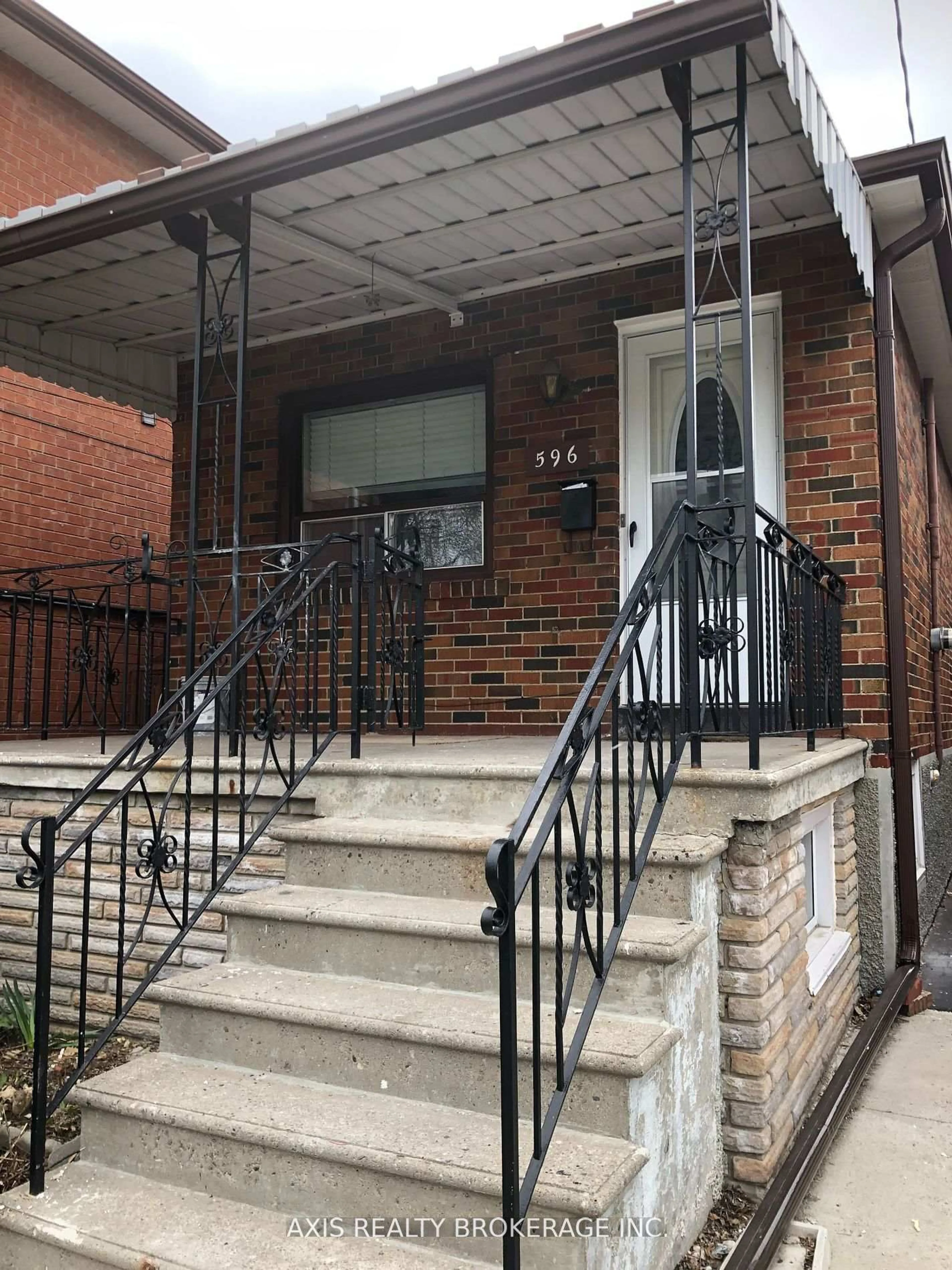 Home with brick exterior material, street for 596 Glenholme Ave, Toronto Ontario M6E 3G4