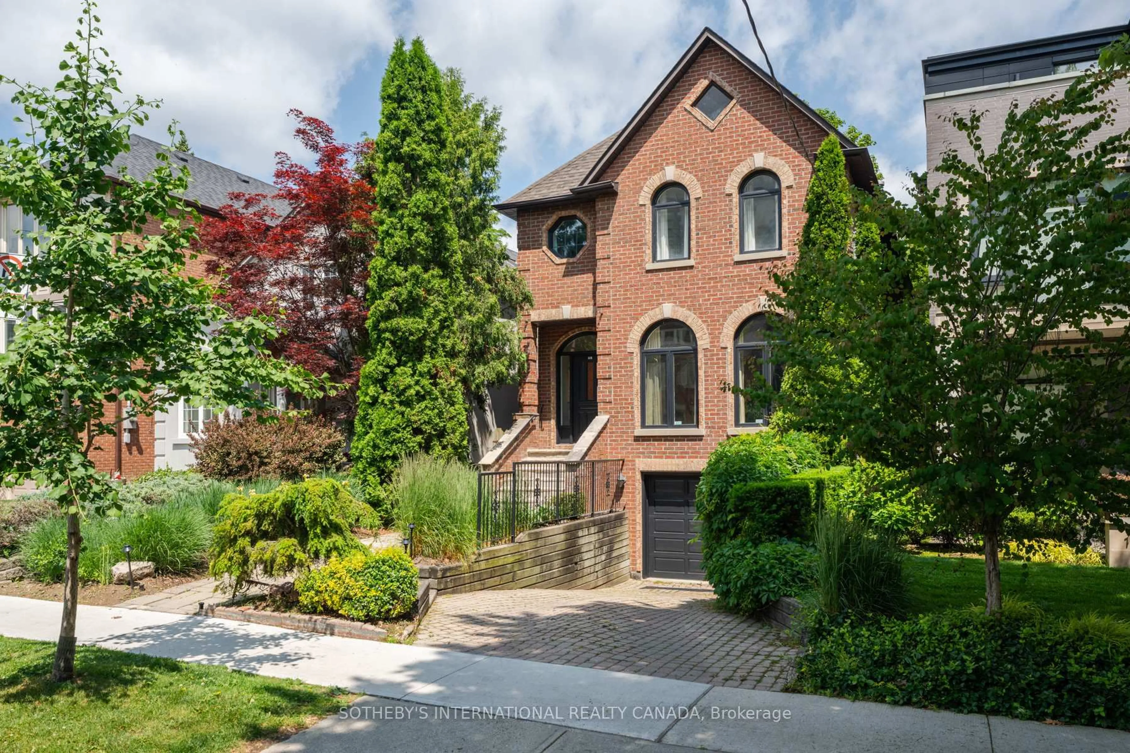 Home with brick exterior material, street for 112 Sherwood Ave, Toronto Ontario M4P 2A7