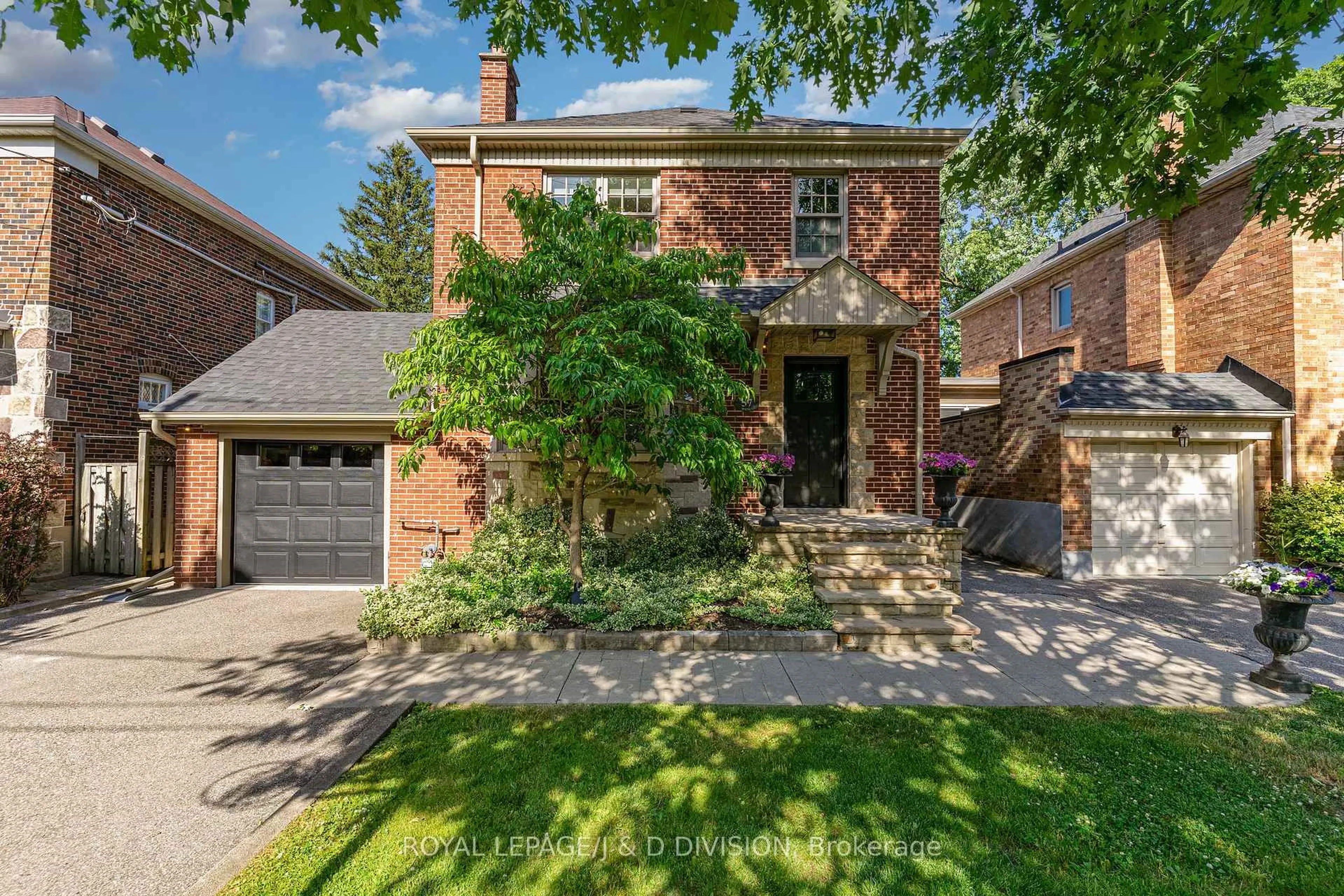 Home with brick exterior material, street for 57 Belgrave Ave, Toronto Ontario M5M 3S9