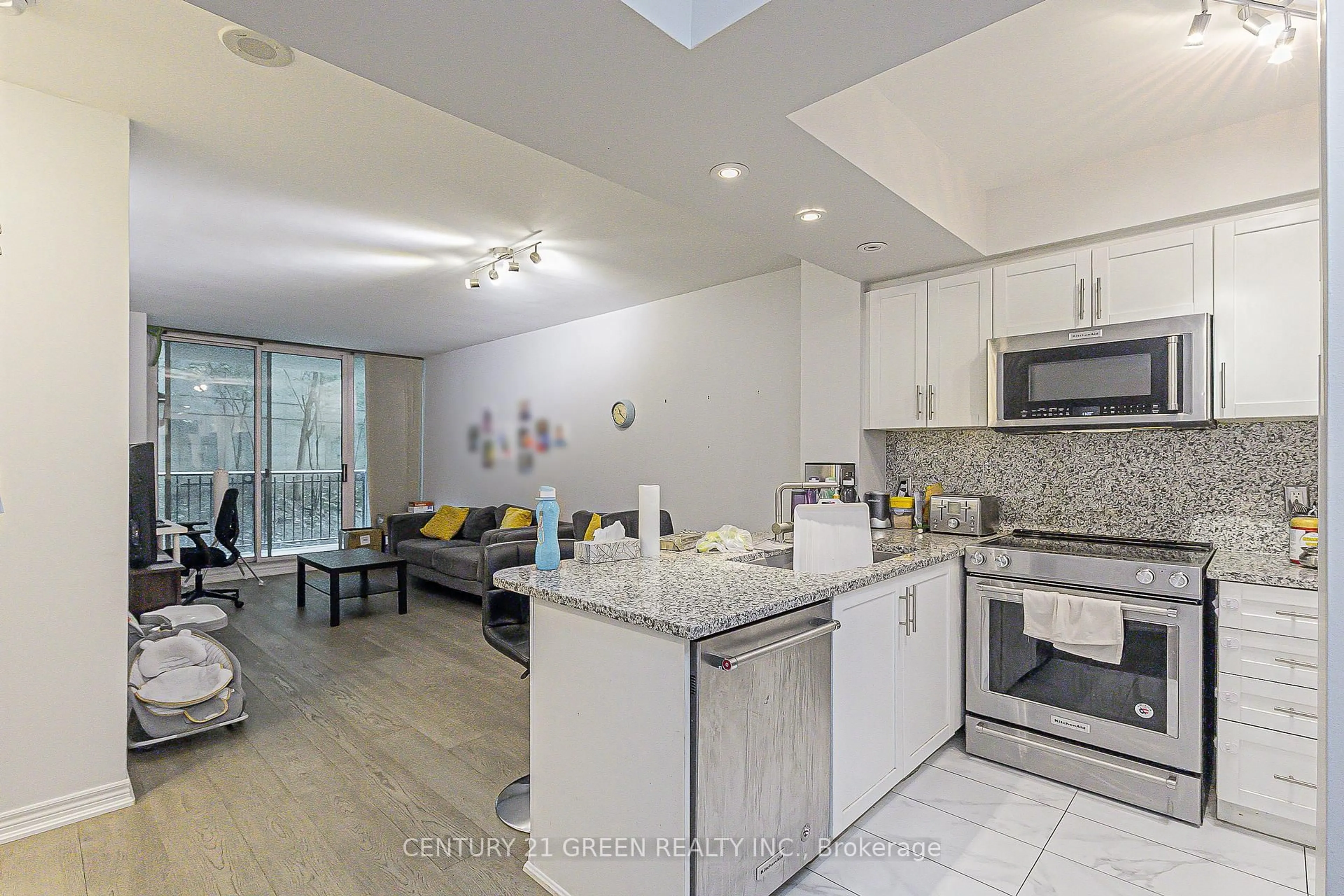 Open concept kitchen, unknown for 38 William Carson Cres #207, Toronto Ontario M2P 2H2