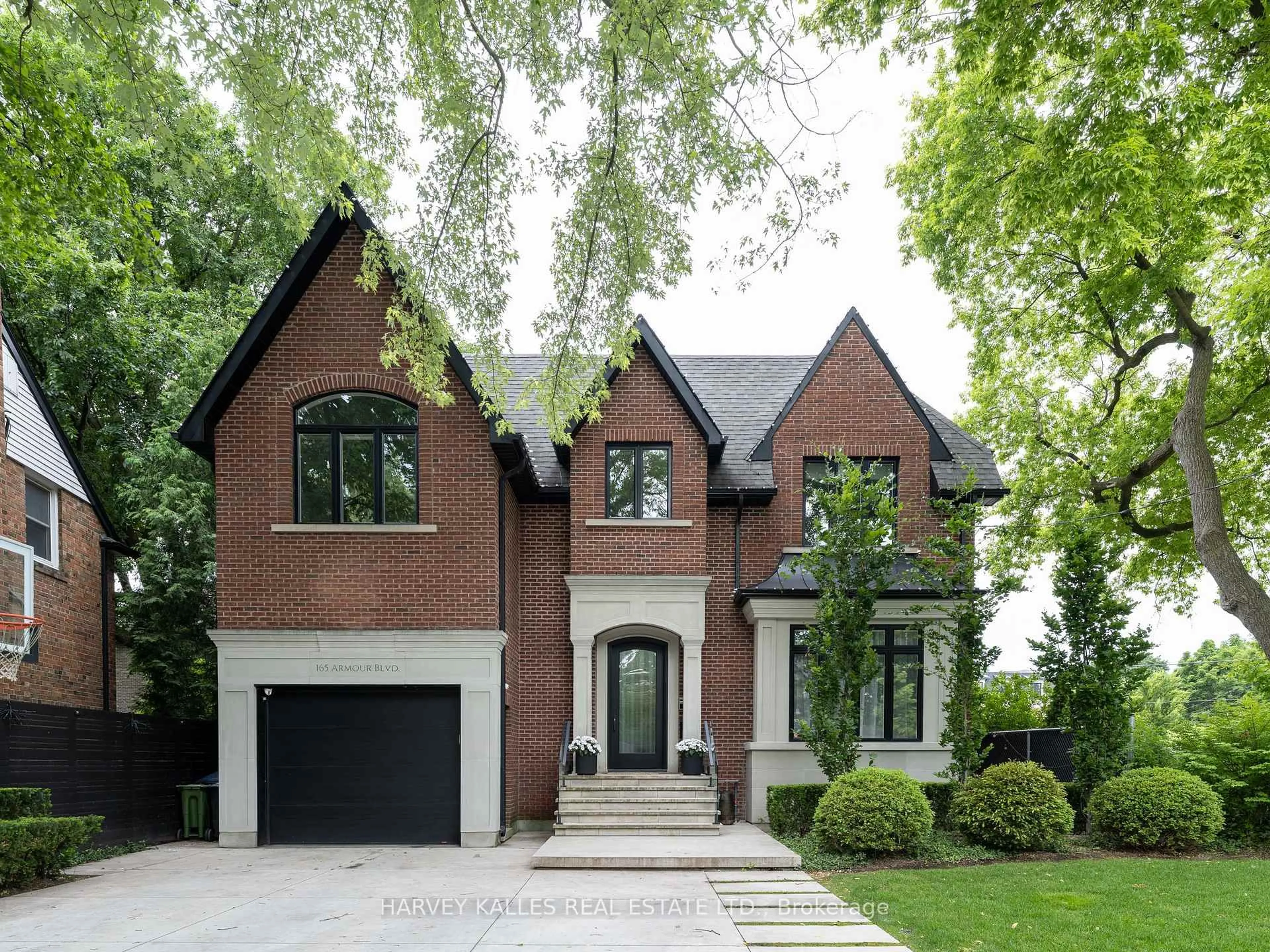 Home with brick exterior material, street for 165 Armour Blvd, Toronto Ontario M3H 1M1