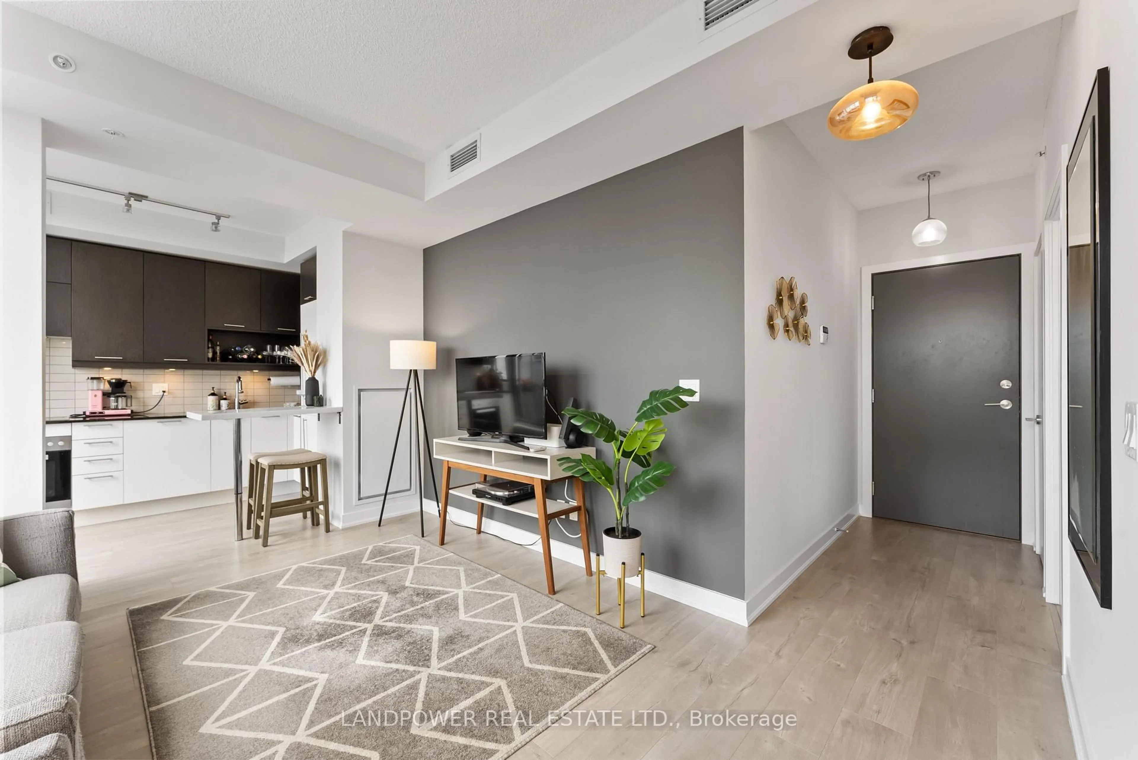 Living room with furniture, unknown for 30 Nelson St #1708, Toronto Ontario M5V 0H5