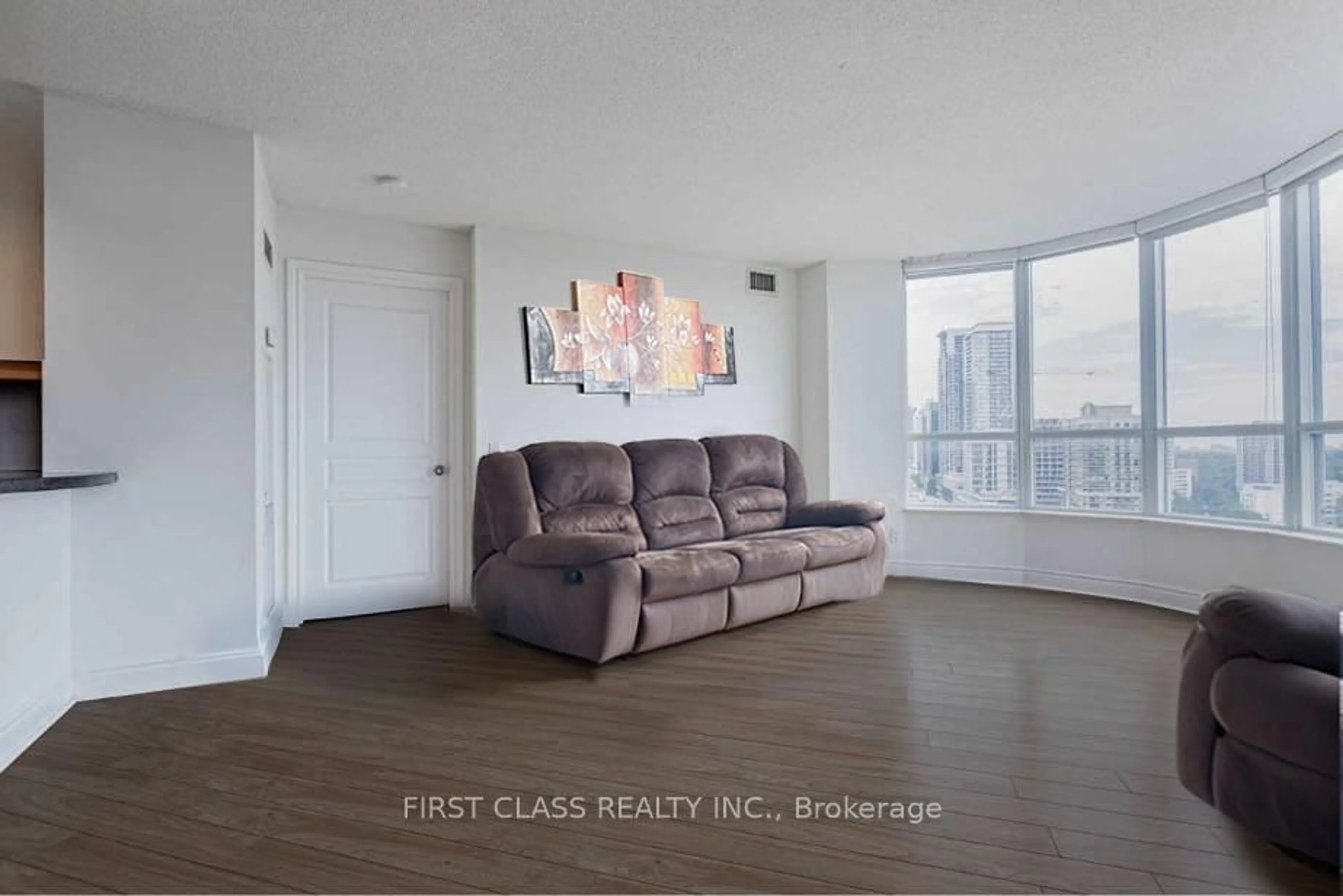Living room with furniture, unknown for 5 Northtown Way #2502, Toronto Ontario M2N 7A1