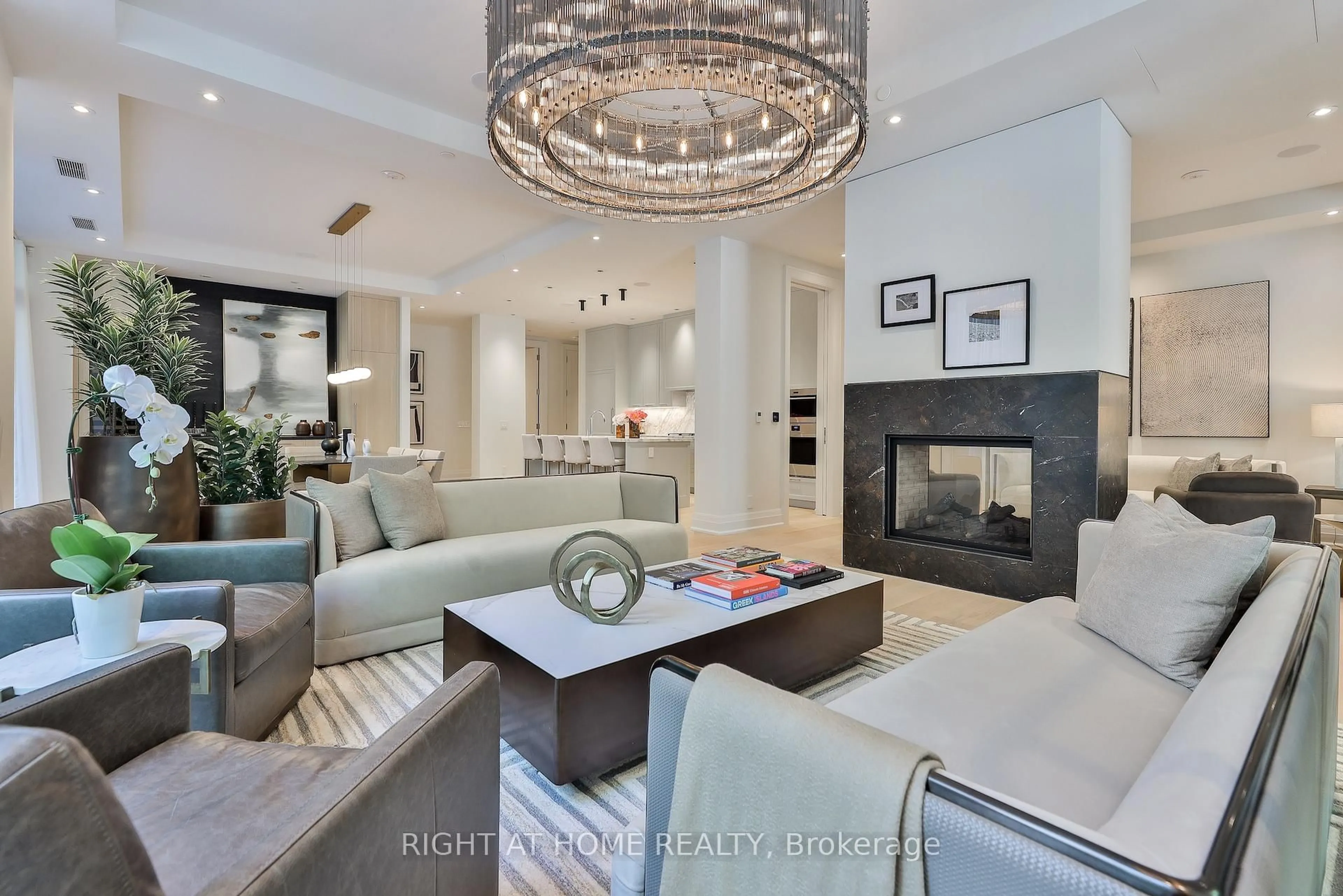 Living room with furniture, unknown for 10 Prince Arthur Ave #Garden Home 2, Toronto Ontario M5R 1A9