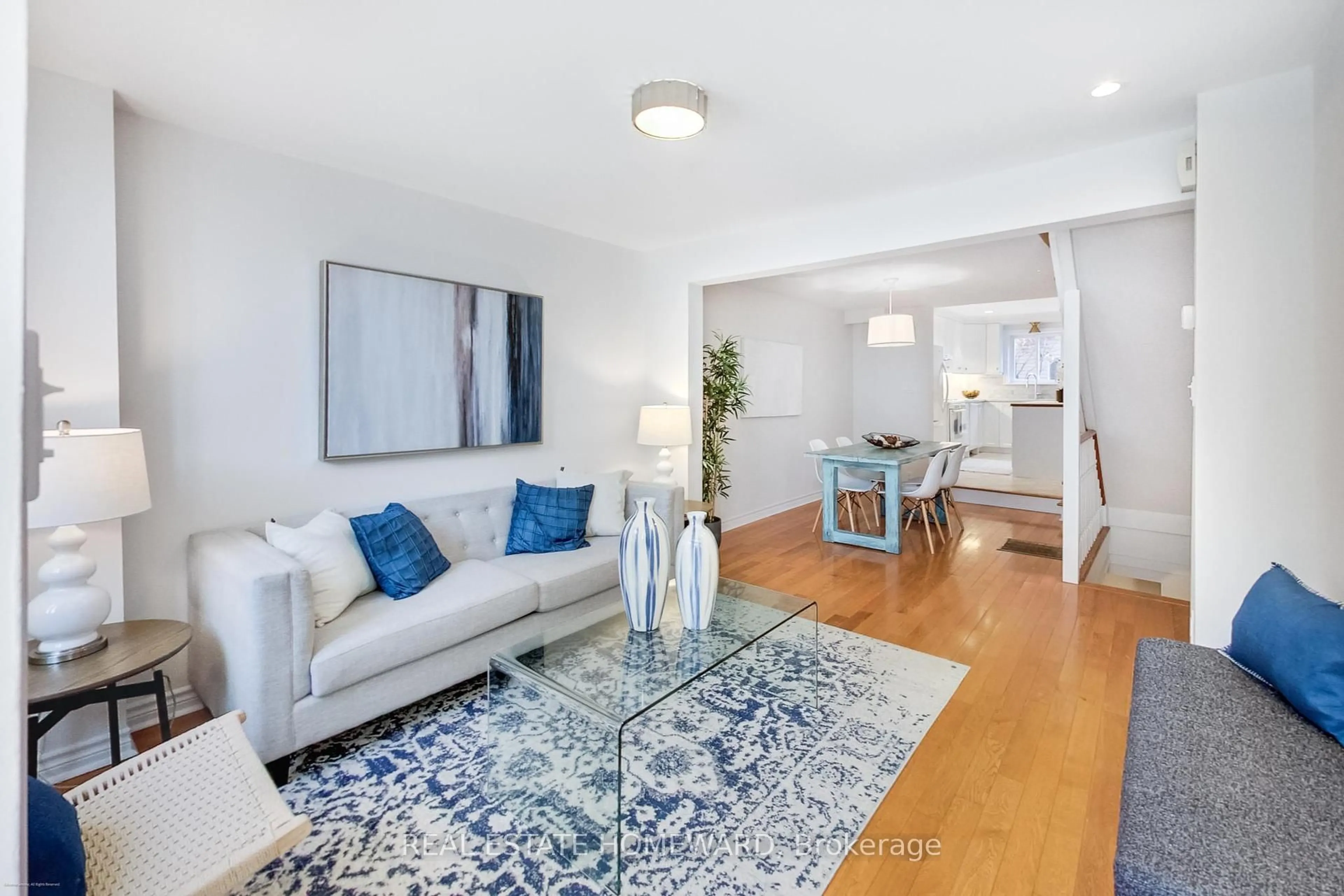 Living room with furniture, unknown for 7 Whitaker Ave, Toronto Ontario M6J 1A2