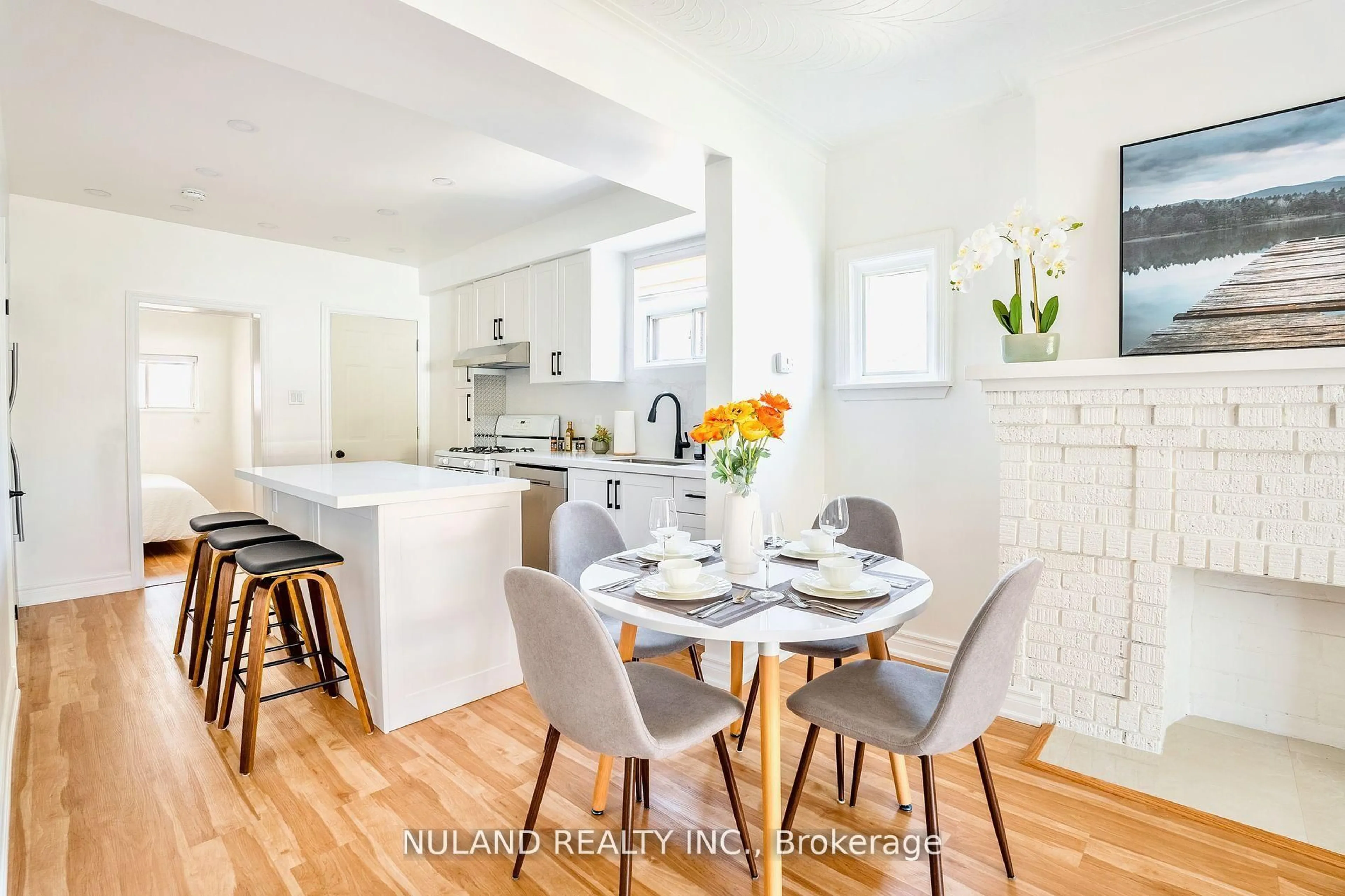 Open concept kitchen, unknown for 56 Blandford St, Toronto Ontario M6E 3A7