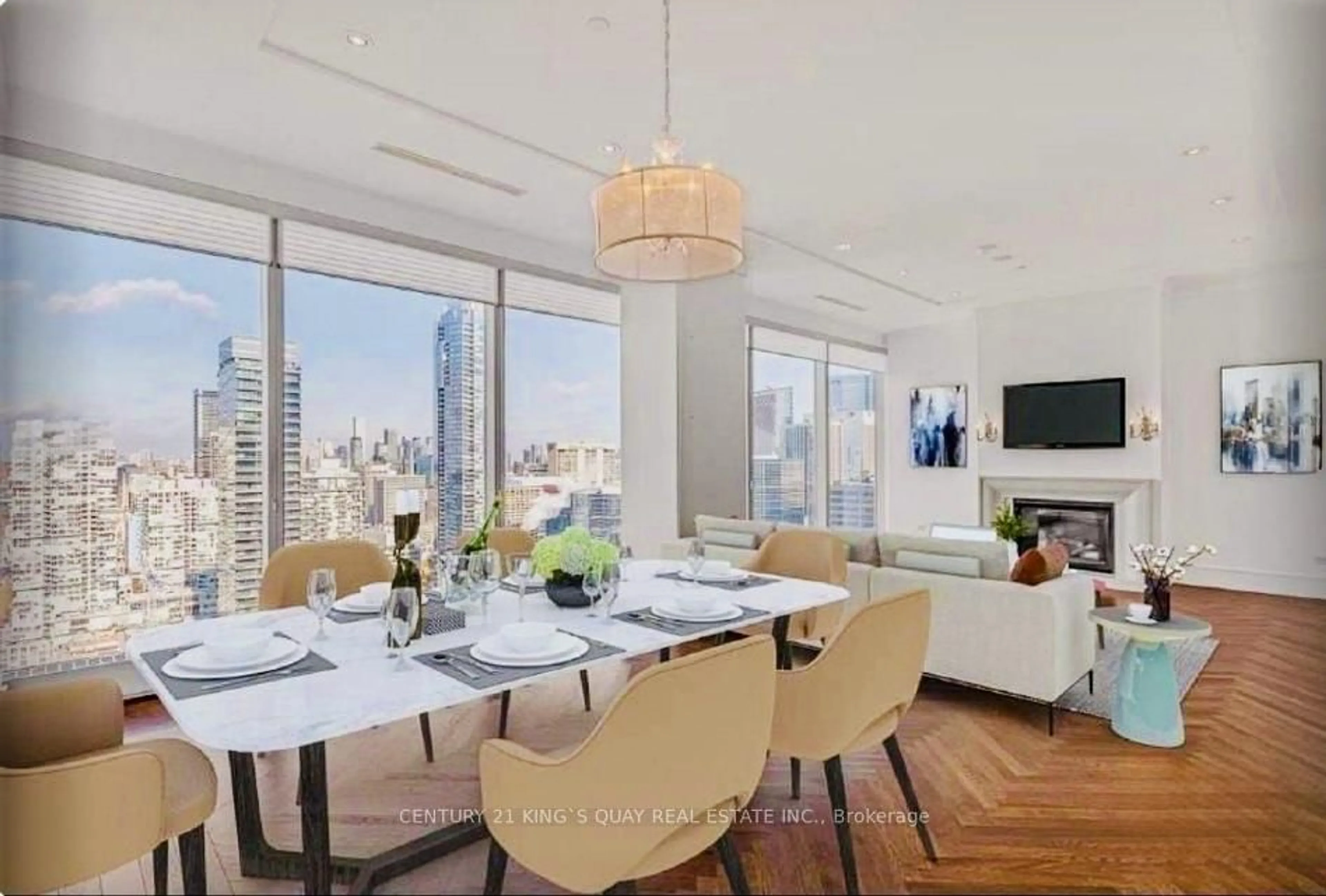 Dining room, unknown for 183 Wellington St #3402, Toronto Ontario M5V 0A1