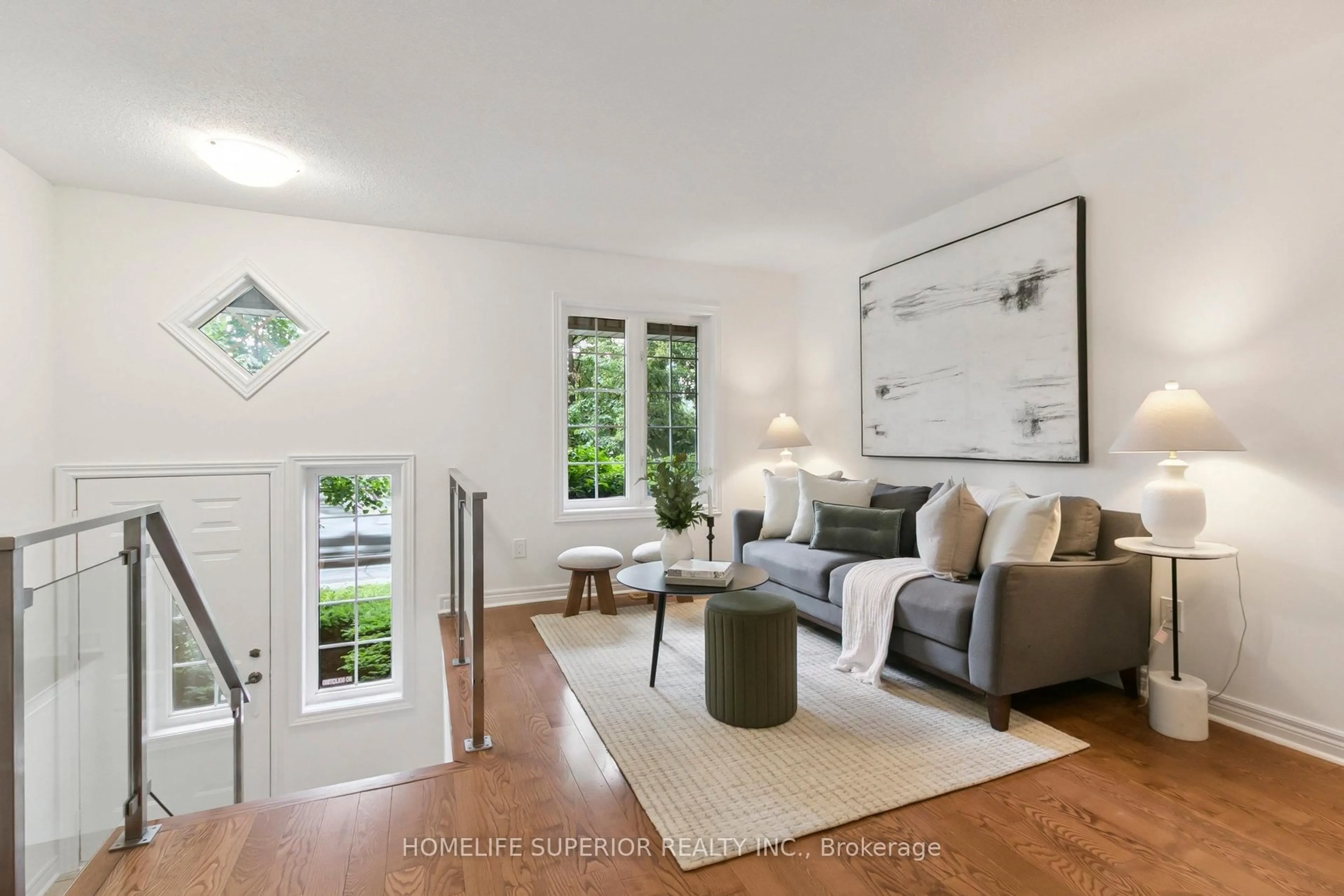 Living room with furniture, unknown for 122 Strachan Ave #1, Toronto Ontario M6J 3W4