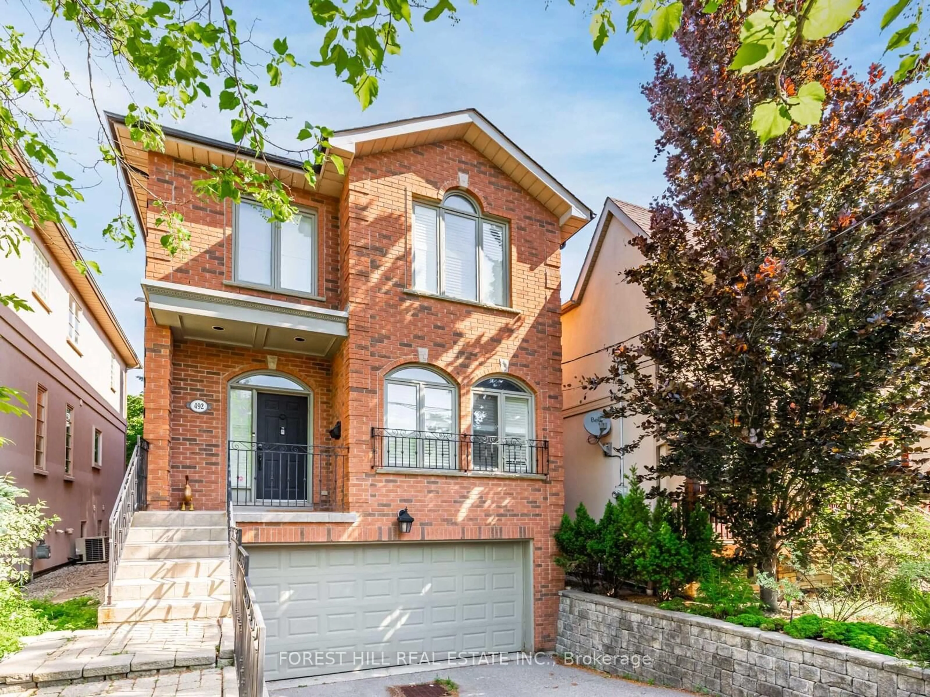 Home with brick exterior material, street for 492 Melrose Ave, Toronto Ontario M2M 2A2