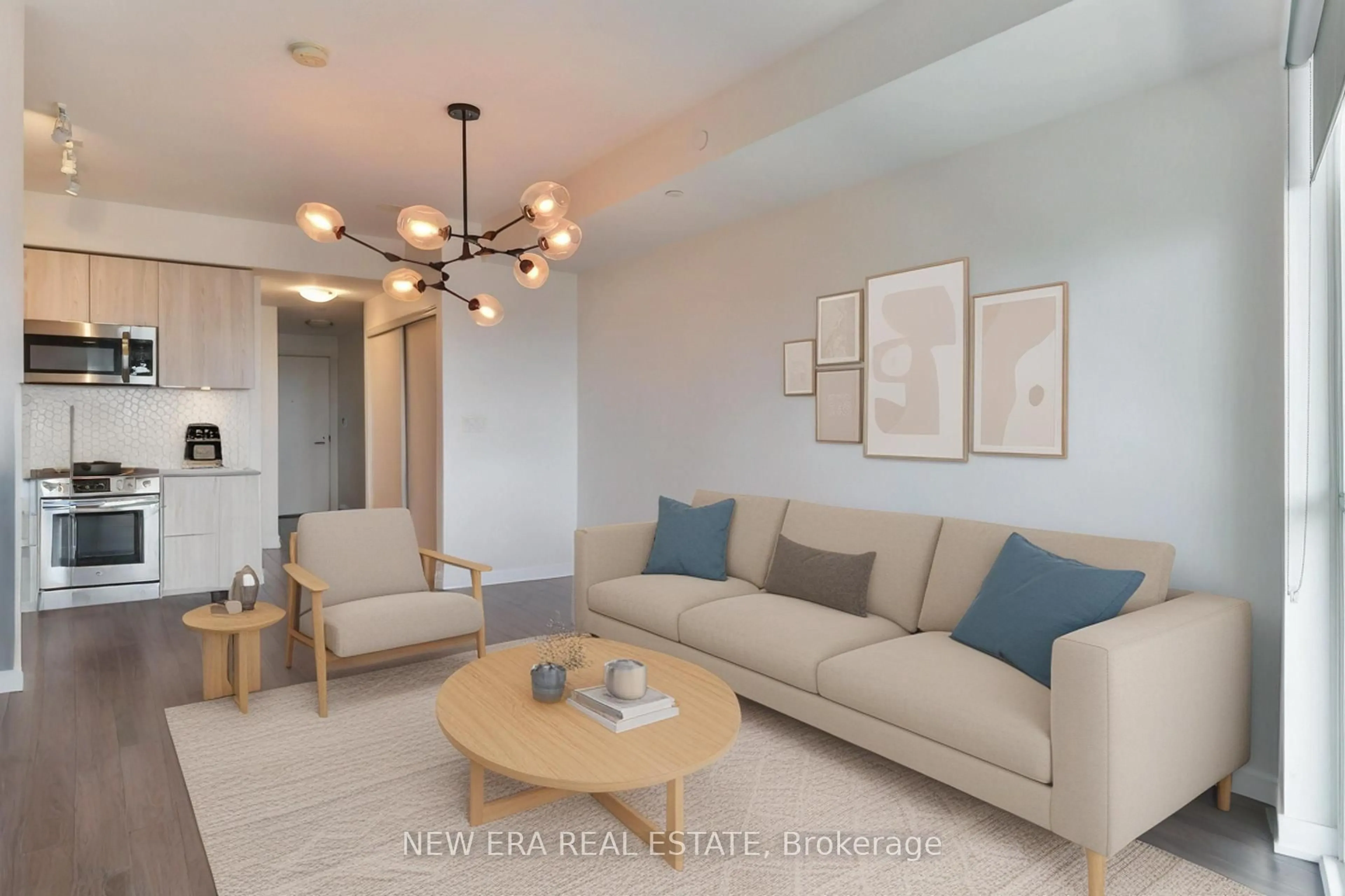 Living room with furniture, unknown for 30 Ordnance St #1112, Toronto Ontario M6K 1A2