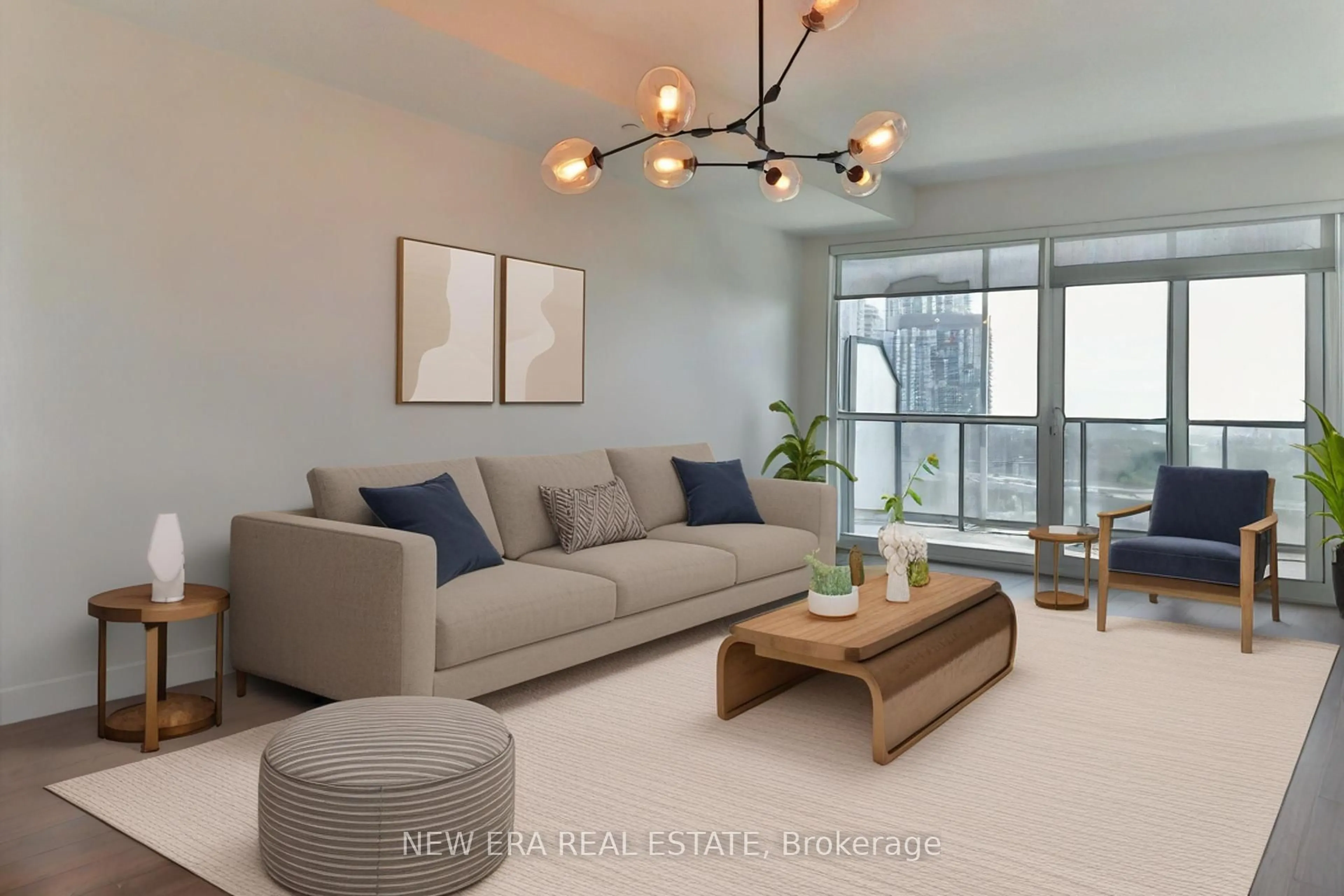 Living room with furniture, unknown for 30 Ordnance St #1112, Toronto Ontario M6K 1A2