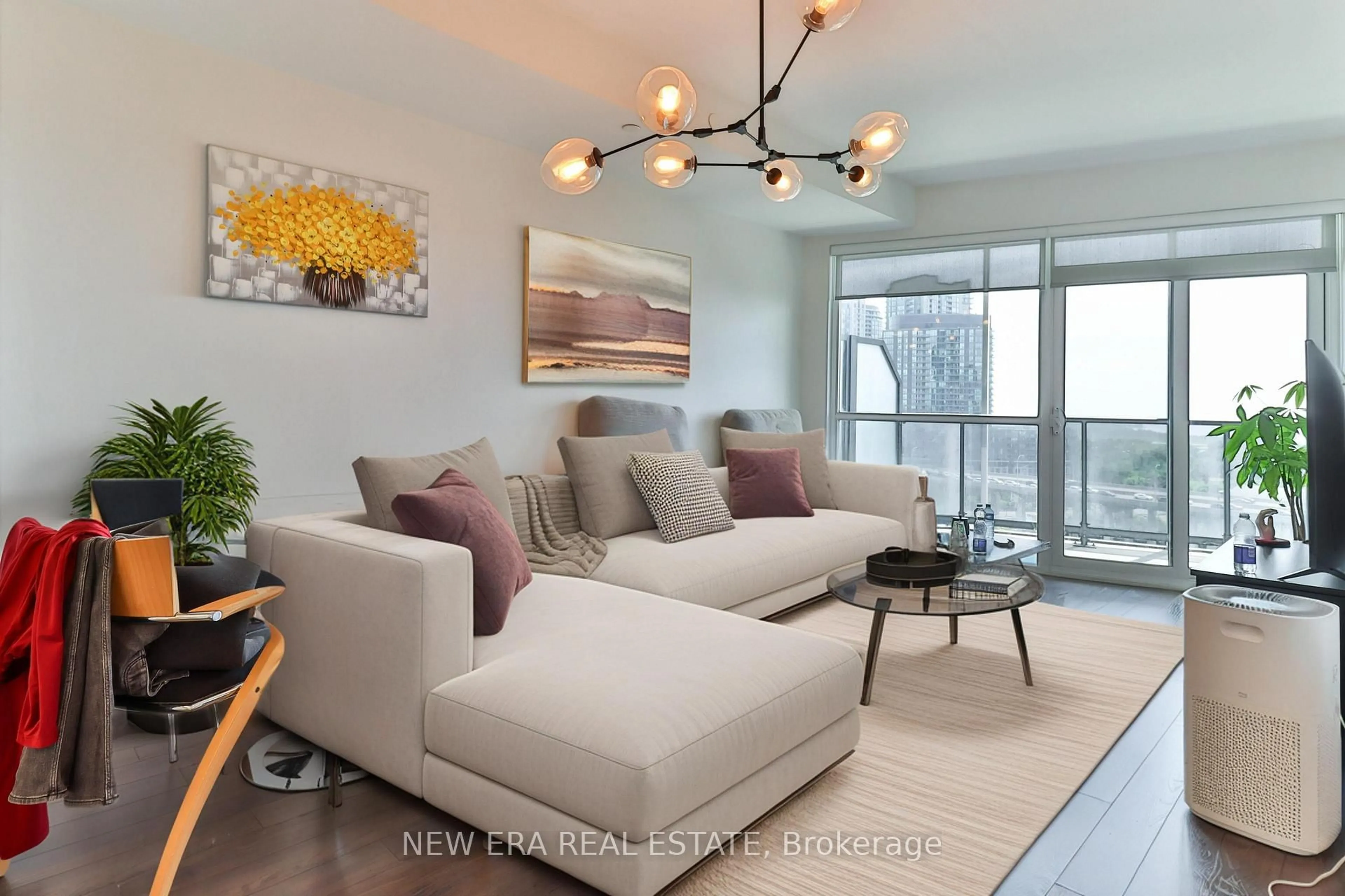Living room with furniture, unknown for 30 Ordnance St #1112, Toronto Ontario M6K 1A2
