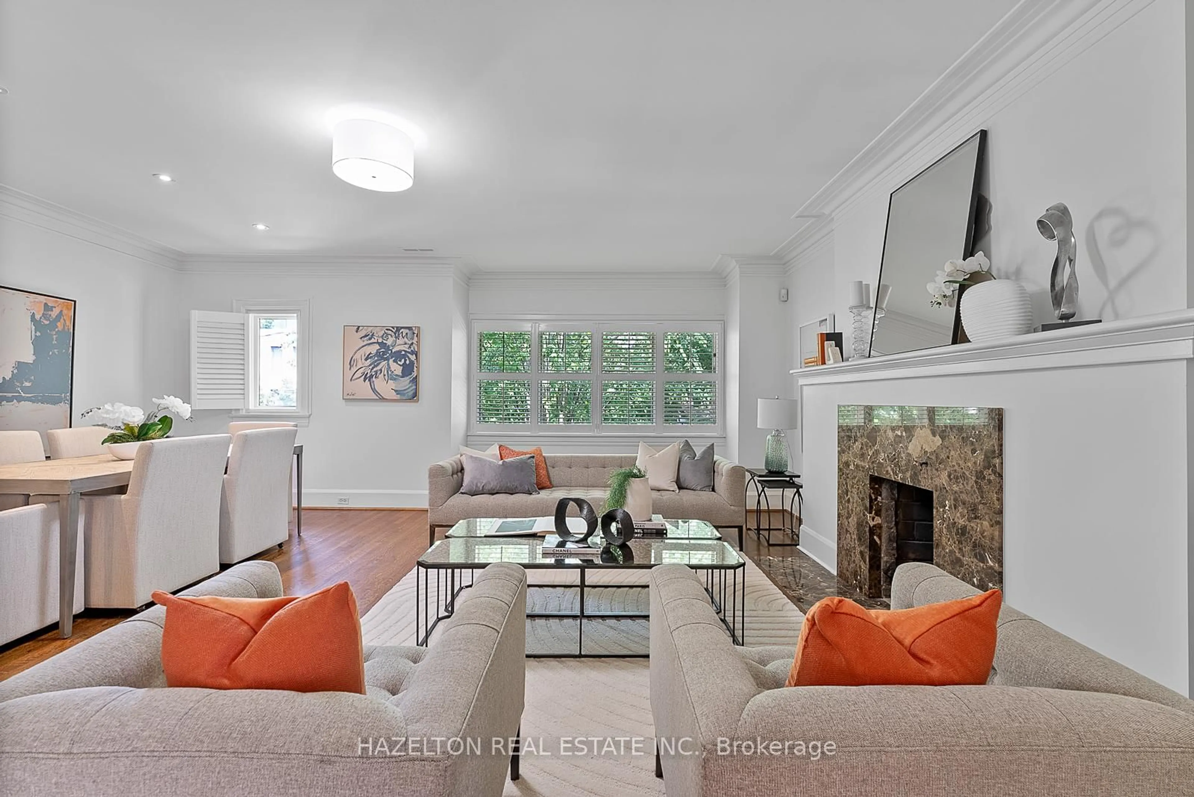 Living room with furniture, unknown for 9 Clarendon Ave #A, Toronto Ontario M4V 1H8