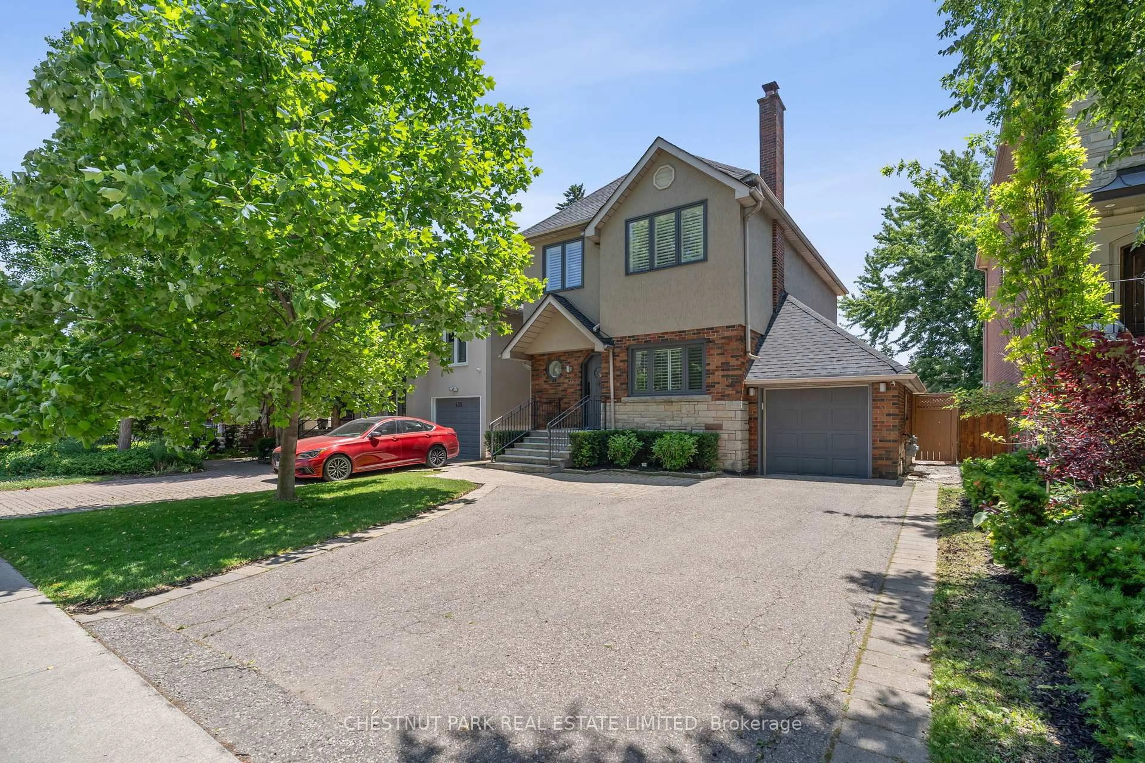 Home with brick exterior material, street for 439 Melrose Ave, Toronto Ontario M5M 1Z8