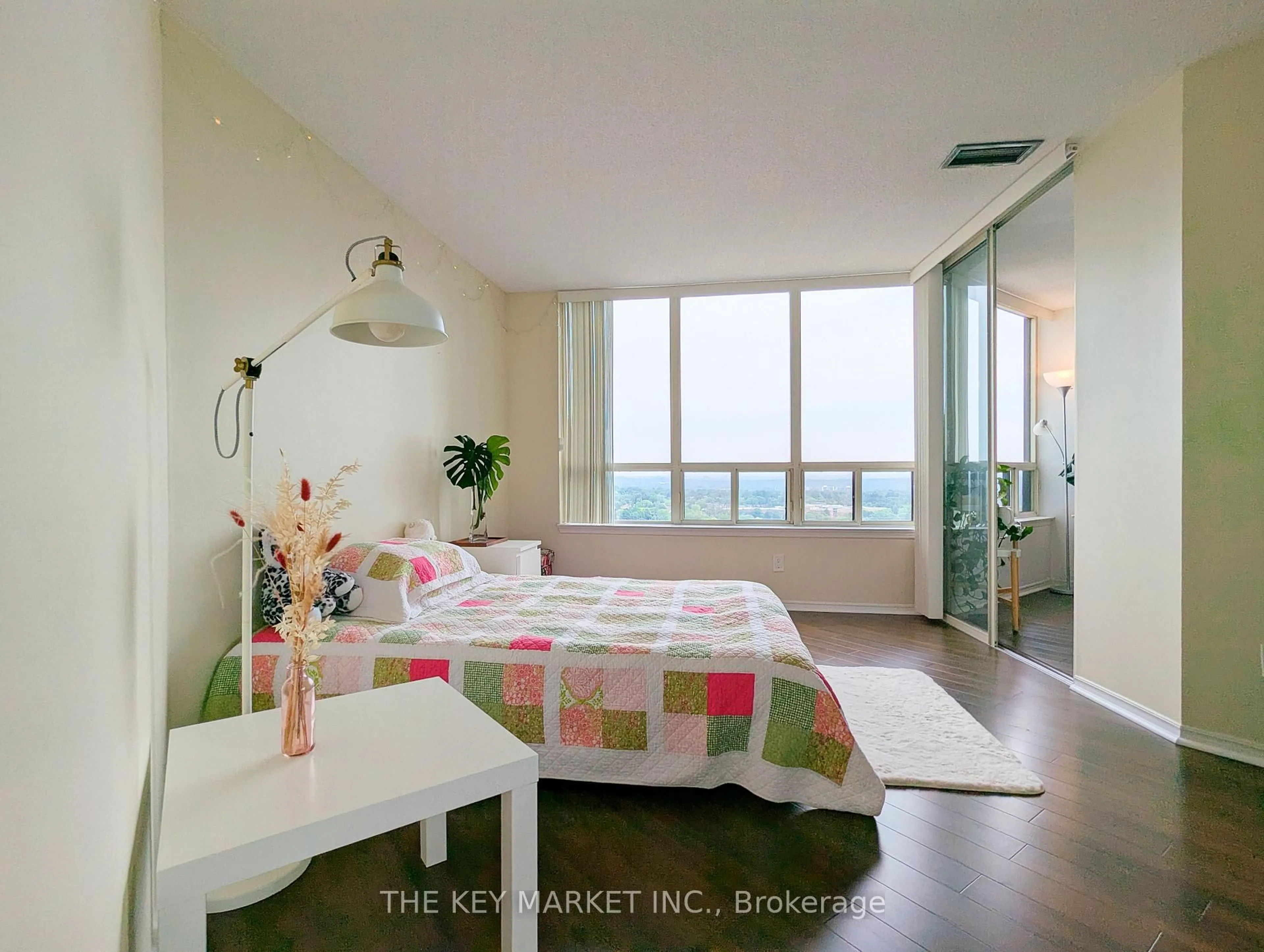 Bedroom with bed, unknown for 7 Bishop Ave #2210, Toronto Ontario M2M 4J4