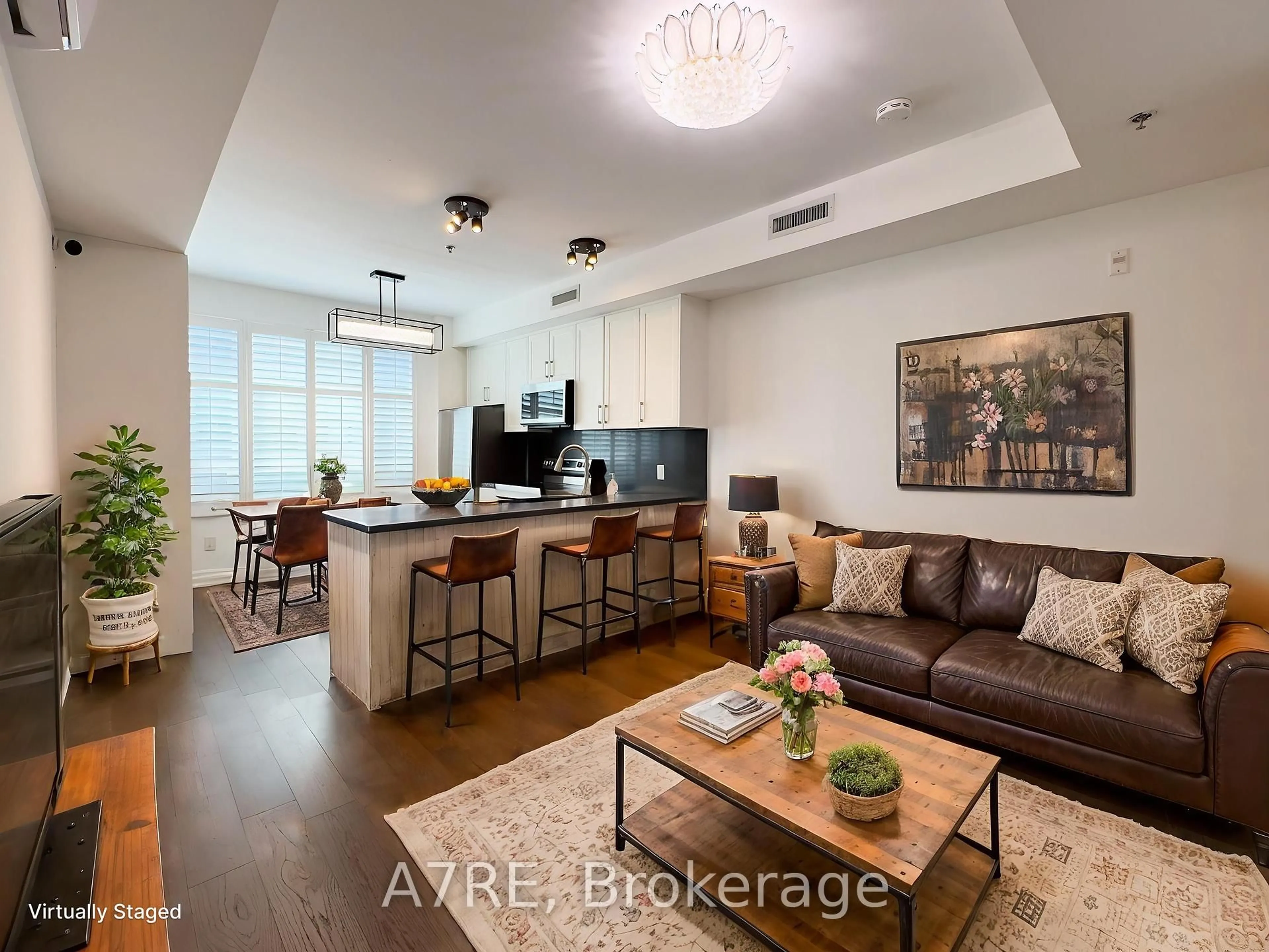 Open concept kitchen, unknown for 724 Sheppard Ave #203, Toronto Ontario M3H 2S8