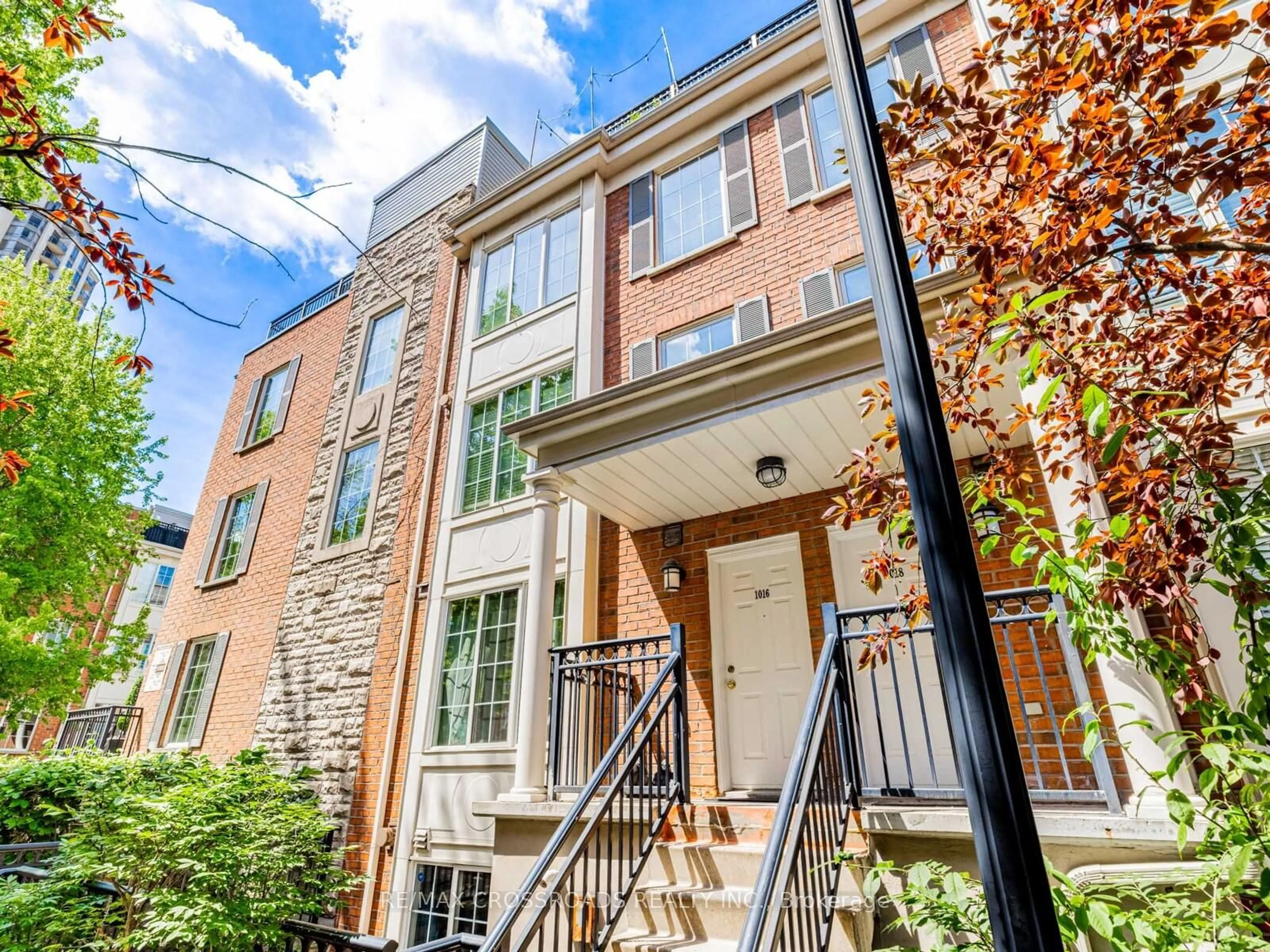 Home with brick exterior material, street for 5 Everson Dr #1016, Toronto Ontario M2N 7C3