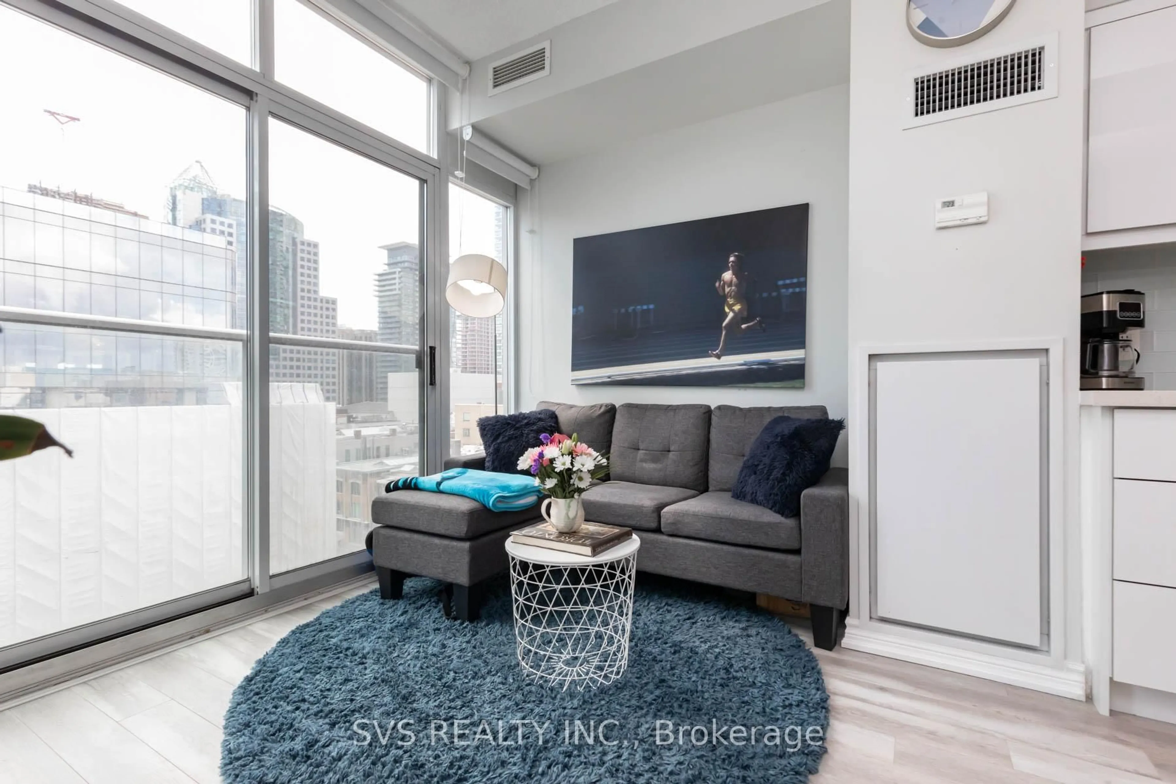 Living room with furniture, unknown for 21 Nelson St #905, Toronto Ontario M5V 3H9