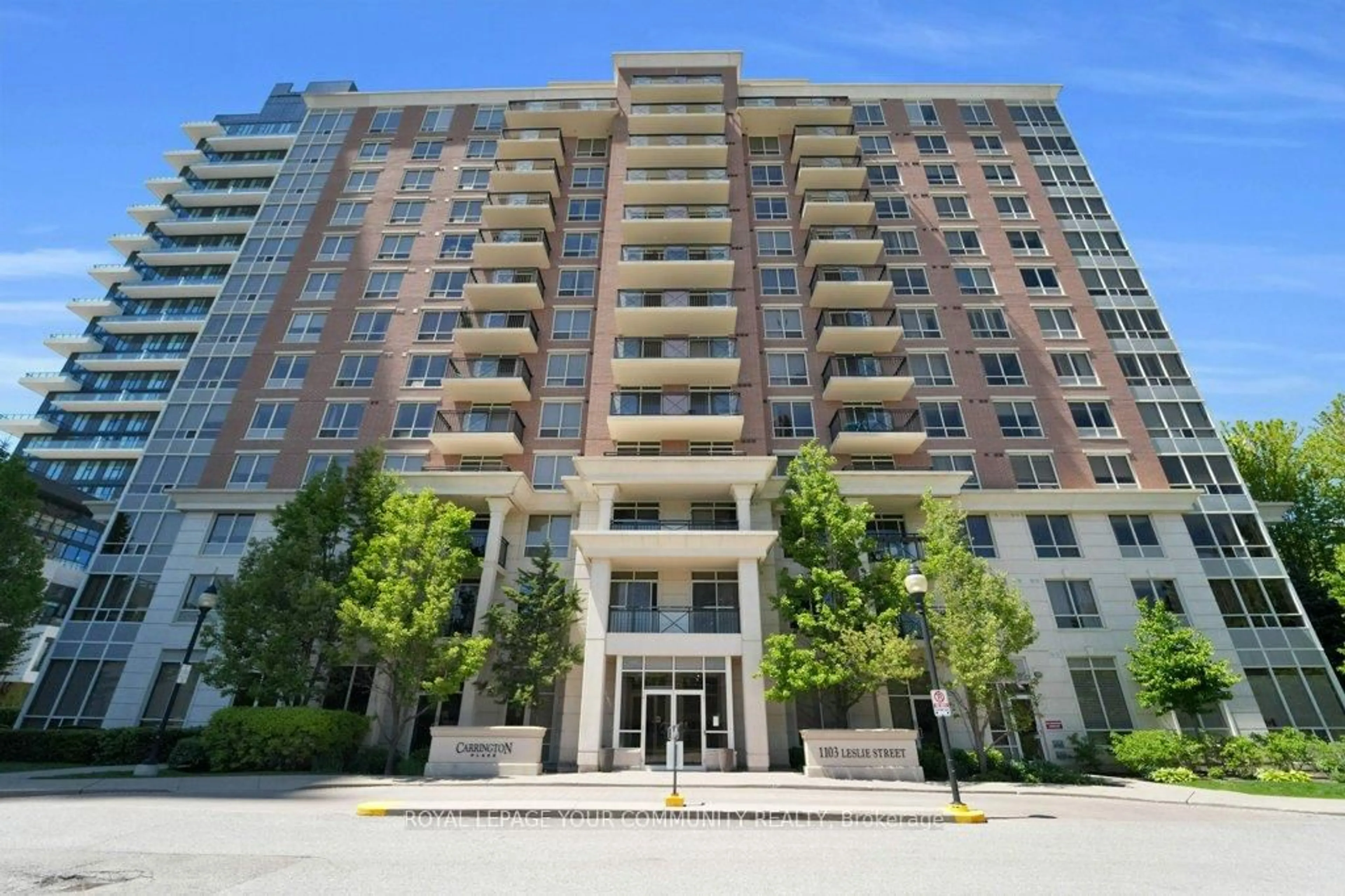 Indoor foyer for 1103 Leslie St #1009, Toronto Ontario M3C 4G8
