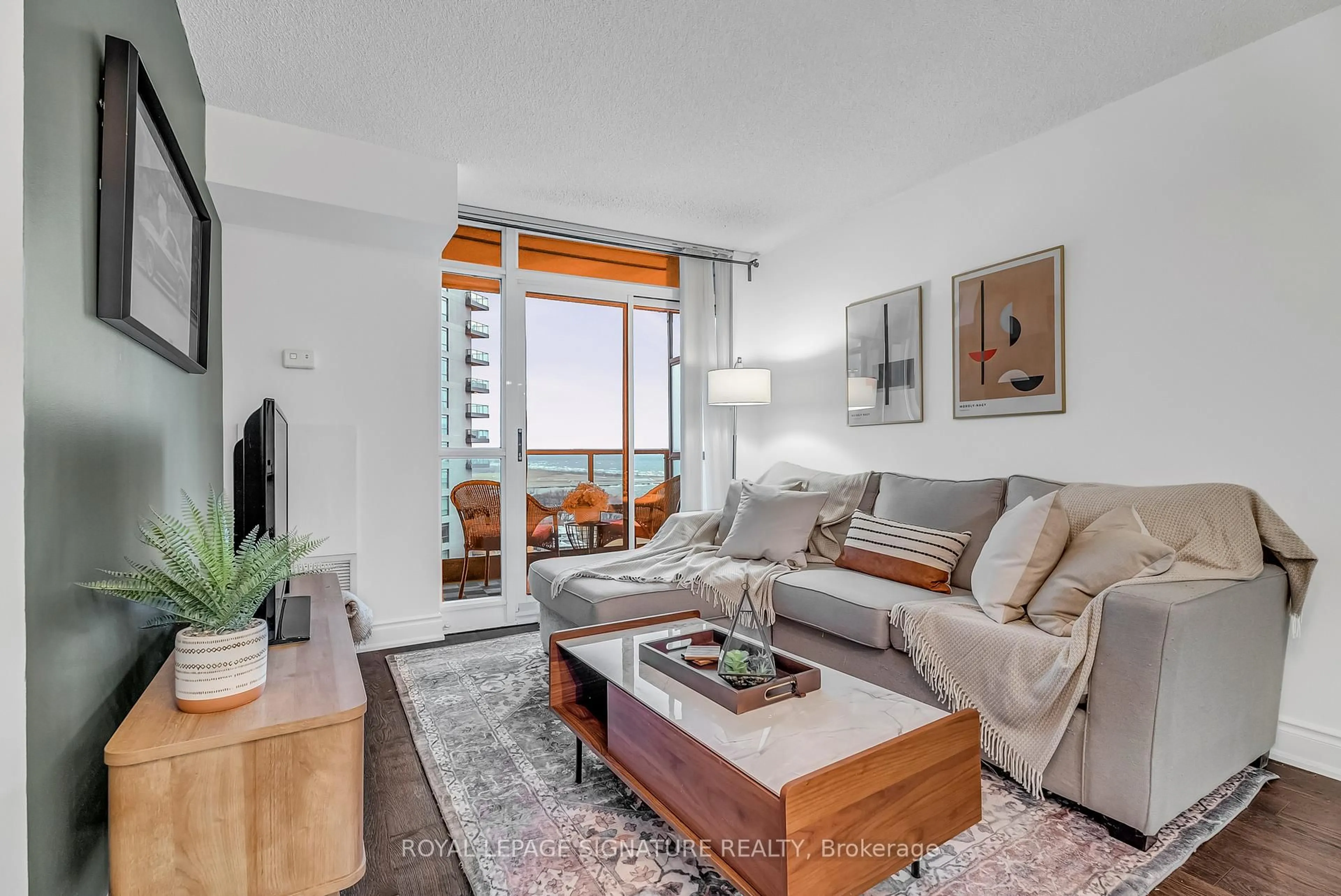 Living room with furniture, unknown for 231 Fort York Blvd #1701, Toronto Ontario M5V 1B2