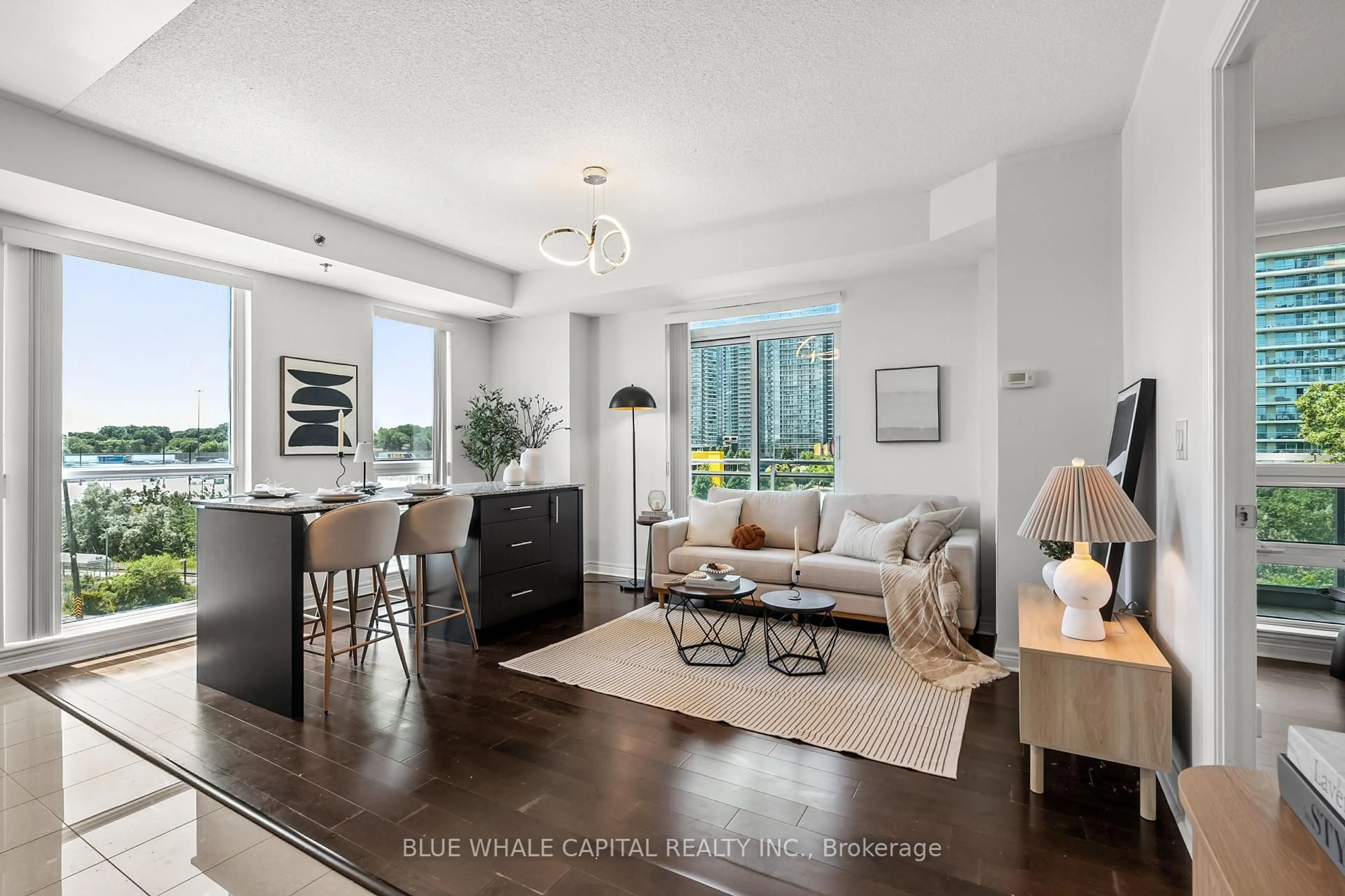 Living room with furniture, unknown for 2756 Old Leslie St #520, Toronto Ontario M2K 0E2
