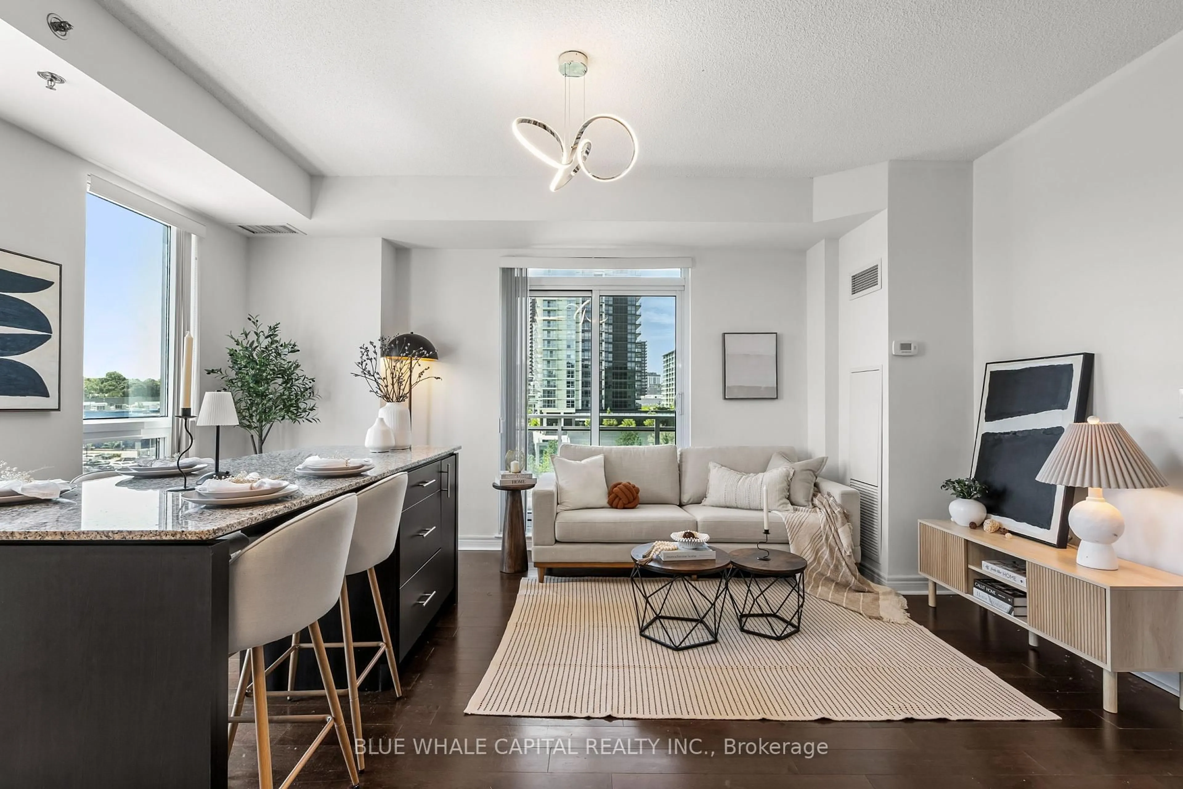 Open concept kitchen, unknown for 2756 Old Leslie St #520, Toronto Ontario M2K 0E2