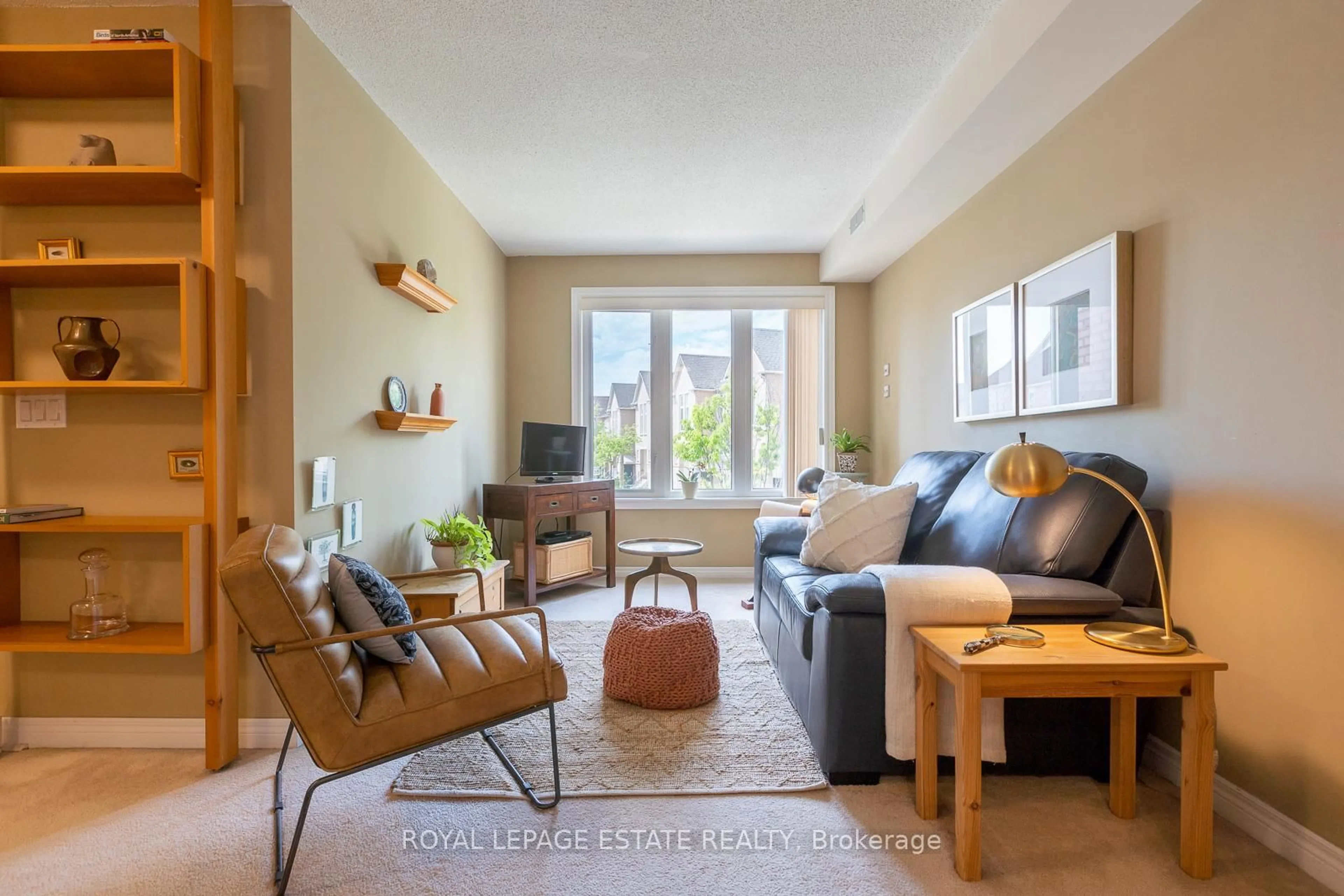 Living room with furniture, unknown for 76 Aerodrome Cres #201, Toronto Ontario M4G 4J1