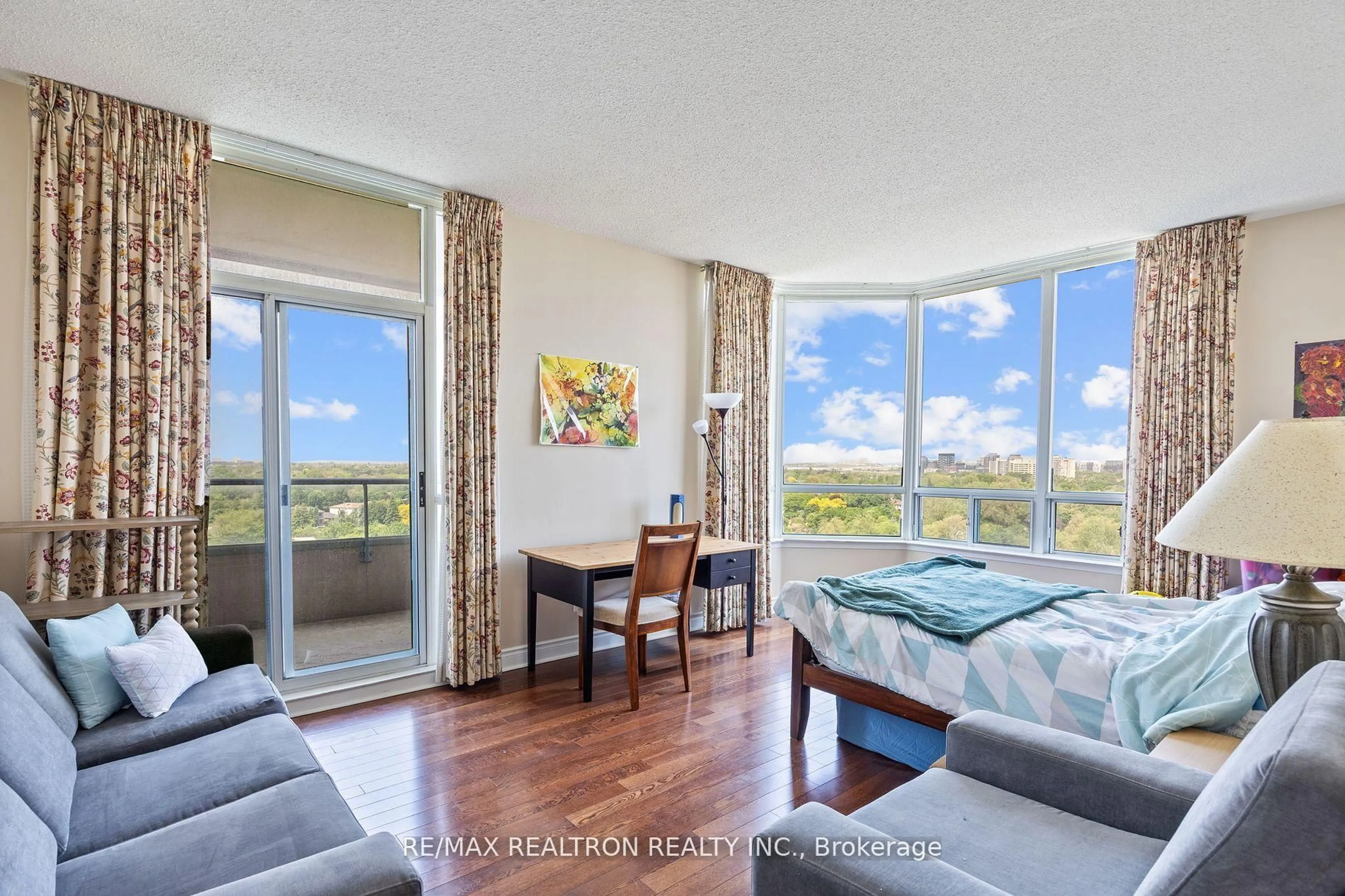 Living room with furniture, unknown for 8 Covington Rd #PH203, Toronto Ontario M6A 3E5