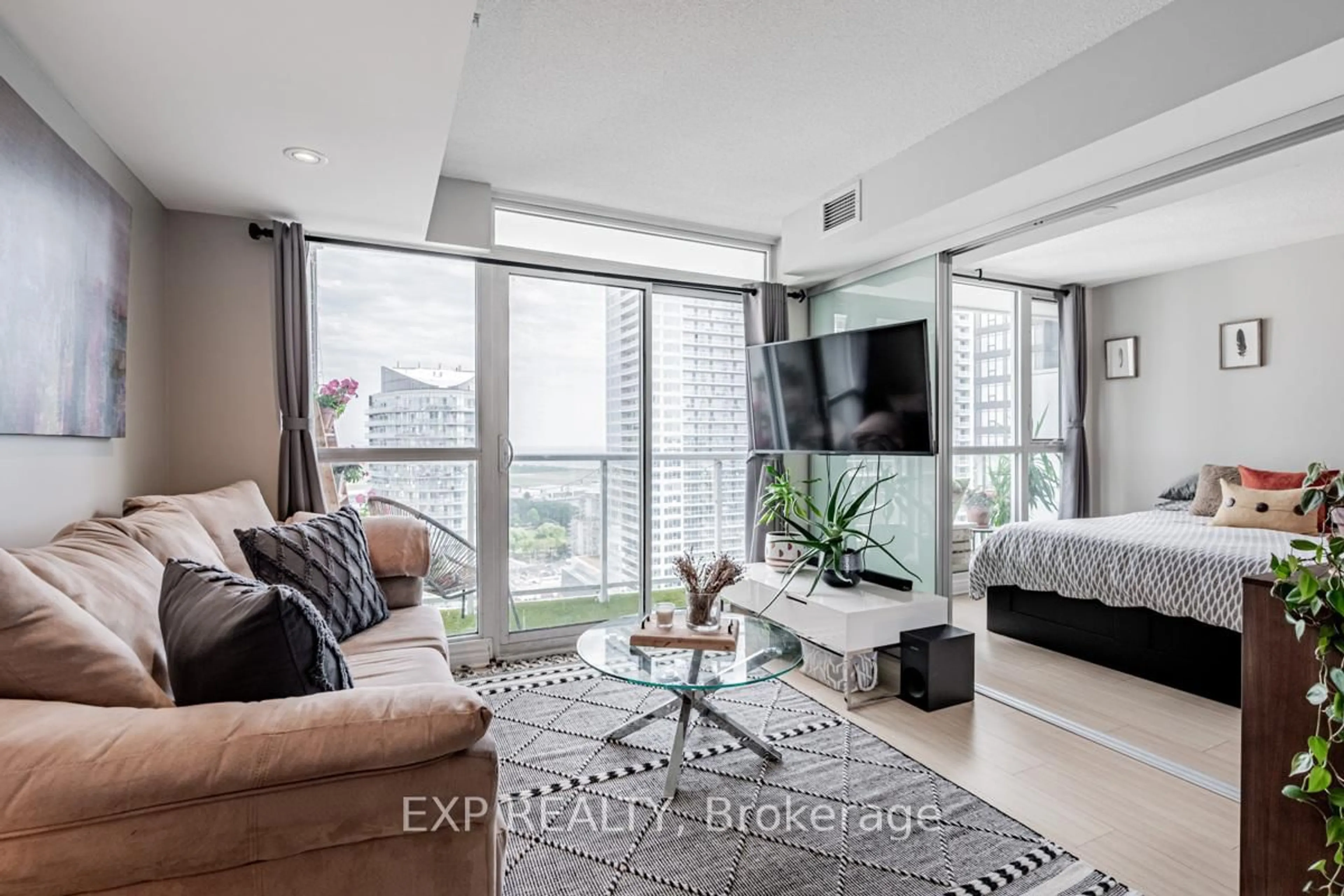 Living room with furniture, unknown for 85 queens wharf Rd, Toronto Ontario M5V 0J9
