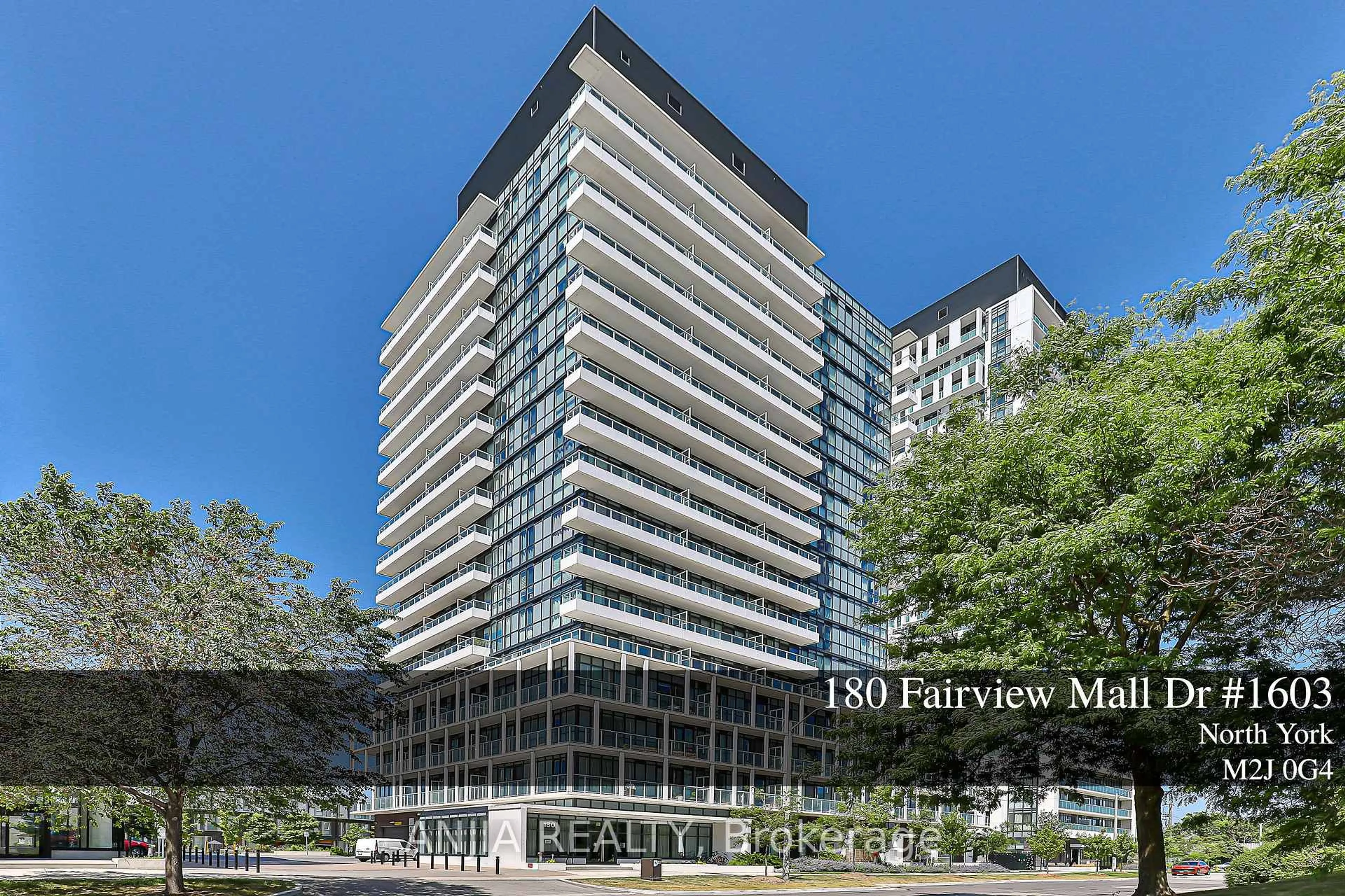 Indoor foyer for 180 Fairview Mall Dr #1603, Toronto Ontario M2J 4T1